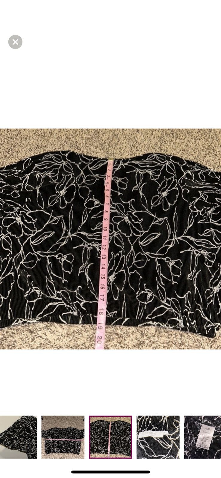 ASTR The Label Astr the label xl short sleeved crinkle floral wrap top Size XL / US 12-14 / IT 48-50 - 3 Thumbnail