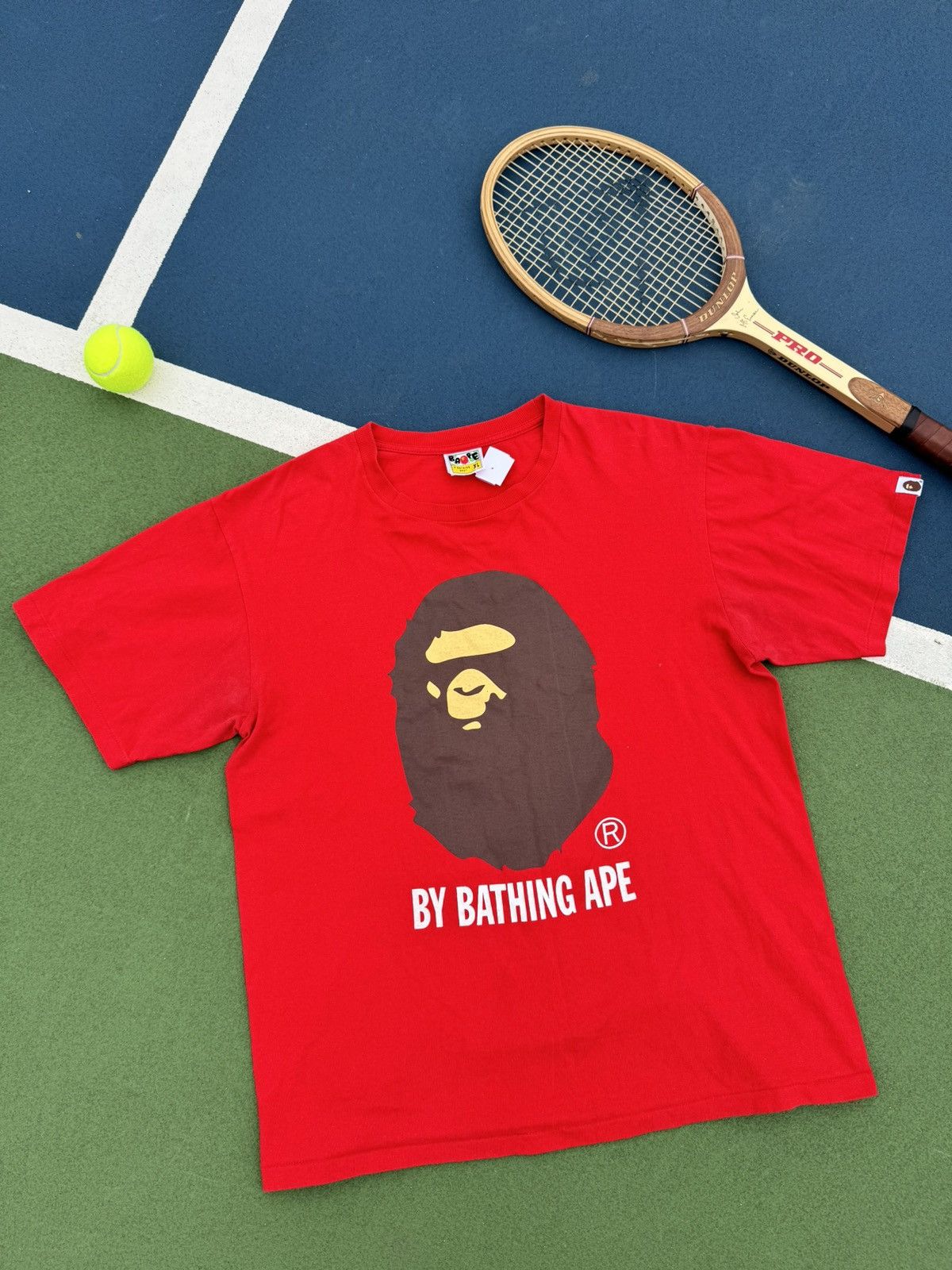 Bape BAPE By Bathing Ape Tee (SS20) Red Size US XL / EU 56 / 4 - 1 Thumbnail