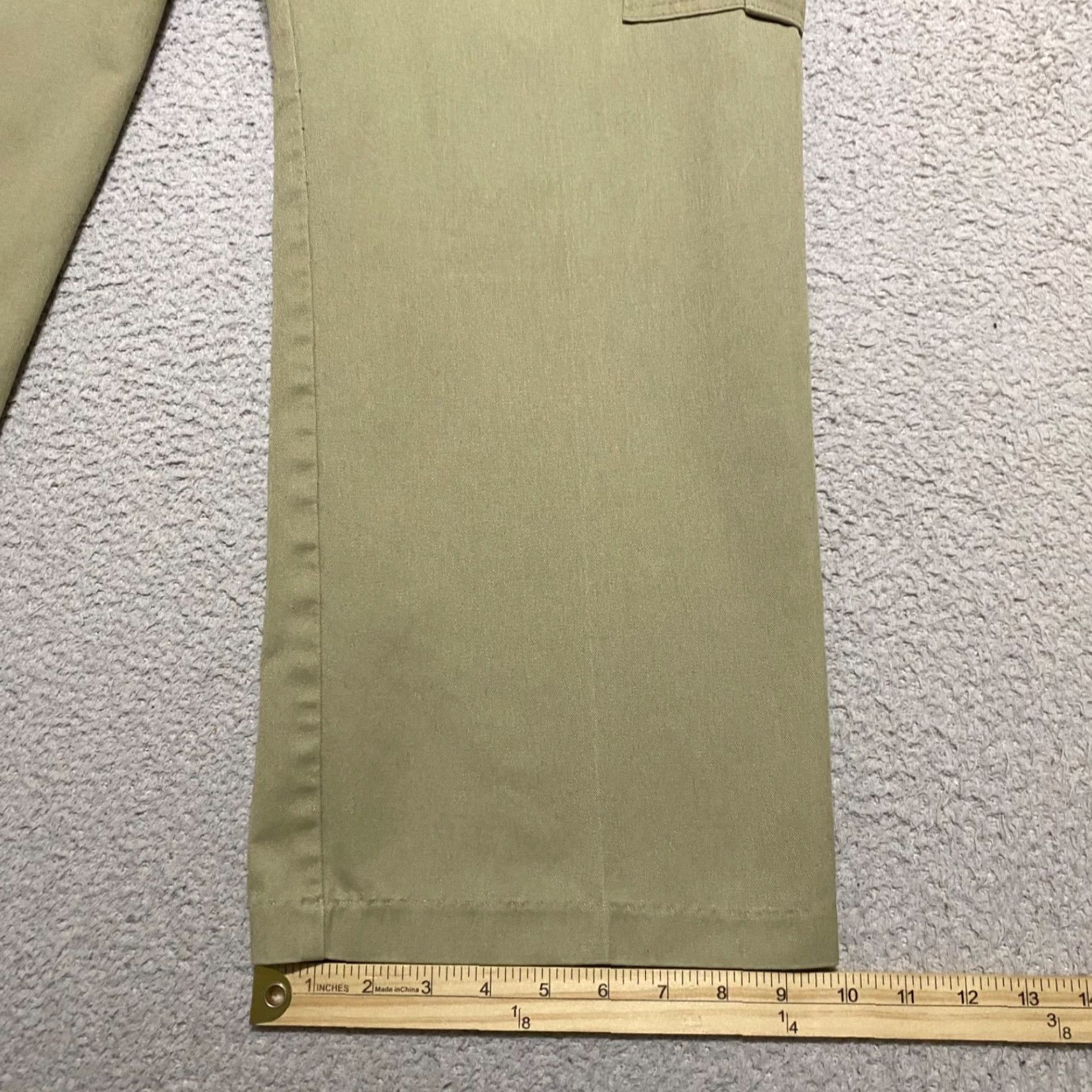 Dickies Dickies Mens Cargo Pants Beige High Rise 38x30 Work Utility Cotton Polyester Regular Straight Mens Size US 38 / EU 54 - 5 Thumbnail
