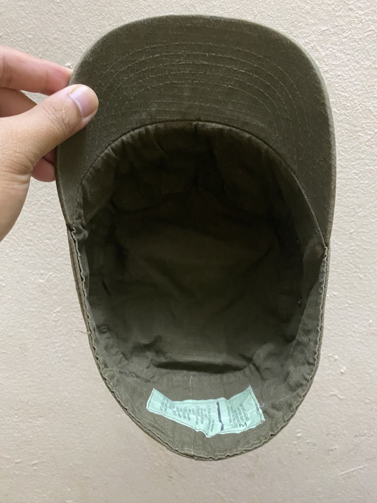 If Six Was Nine × Japanese Brand × Le Grande Bleu (L.G.B.) 2000s Military Cadet Hat Distressed Size ONE SIZE - 4 Thumbnail