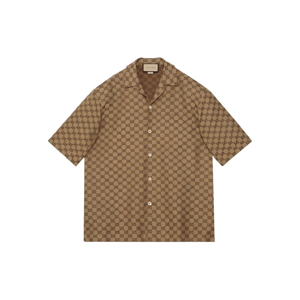 Gucci Gucci BROWN Shirts Size US L / EU 52-54 / 3 - 1 Thumbnail