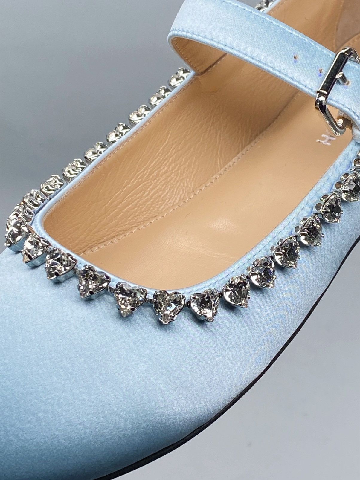 MACH & MACH MACH & MACH Audrey embellished satin ballet flats size 37 Size US 7 / IT 37 - 10 Thumbnail