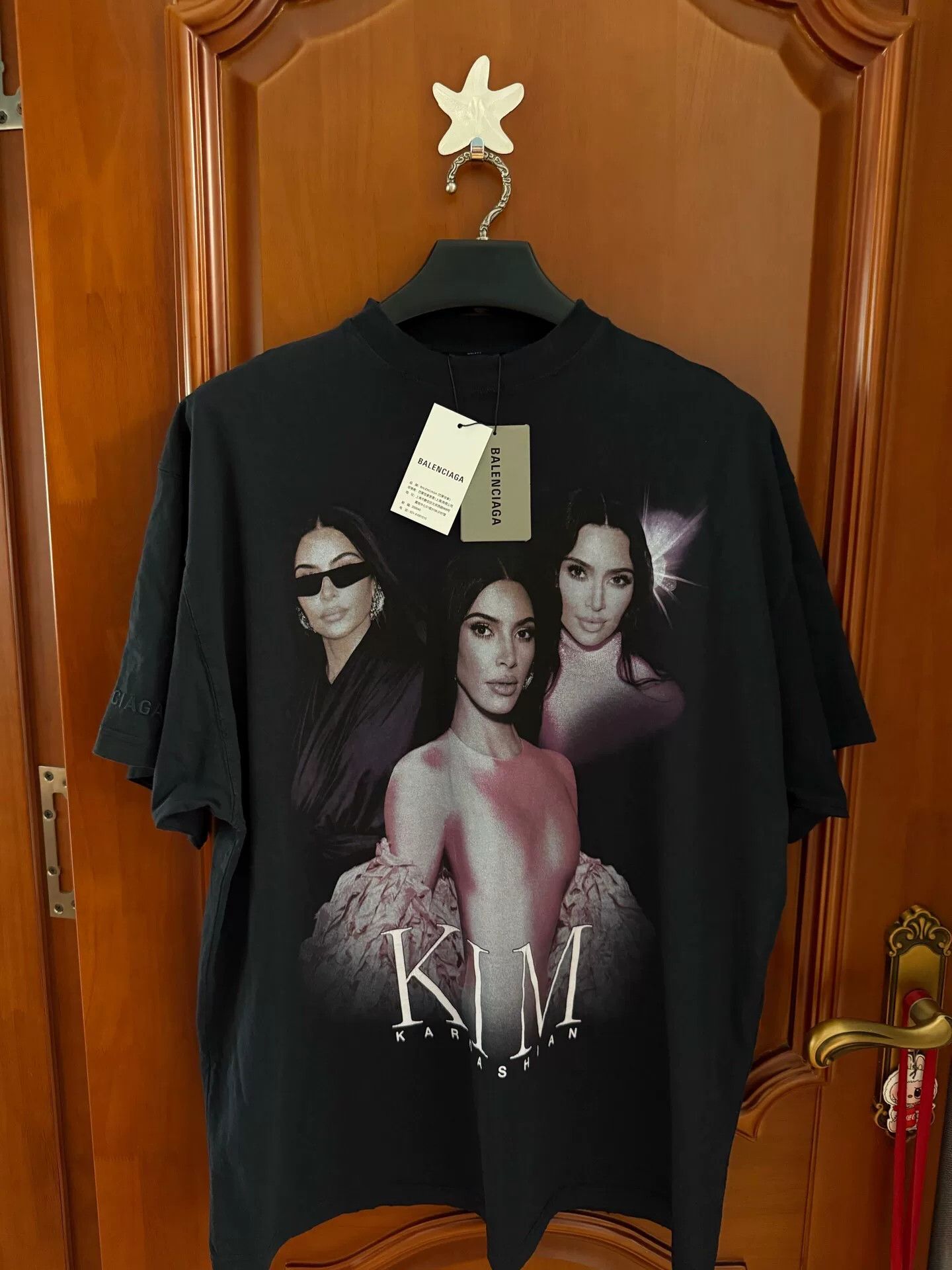 Balenciaga Balenciaga 25 Funclub Portrait Tee Size US M / EU 48-50 / 2 - 1 Thumbnail