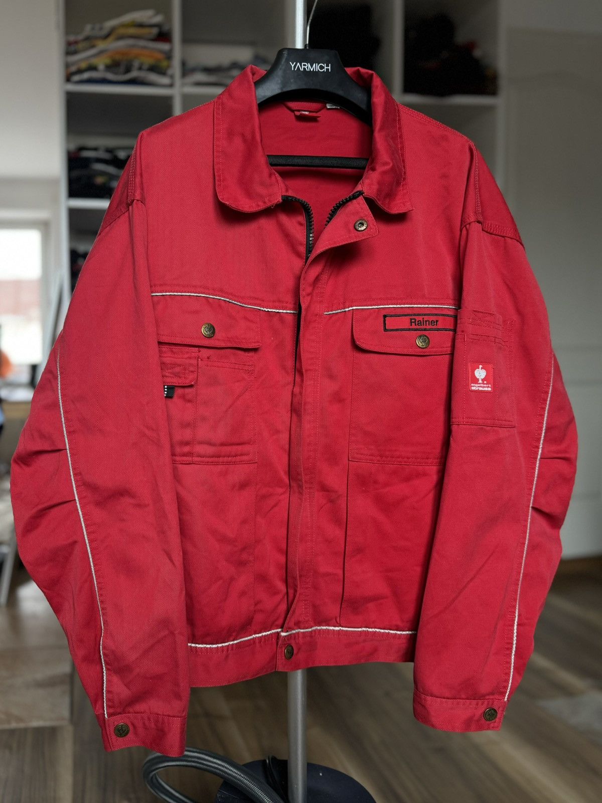 Vintage Vintage Engelbert Strauss Workwear Jacket Size US XL / EU 56 / 4 - 1 Thumbnail