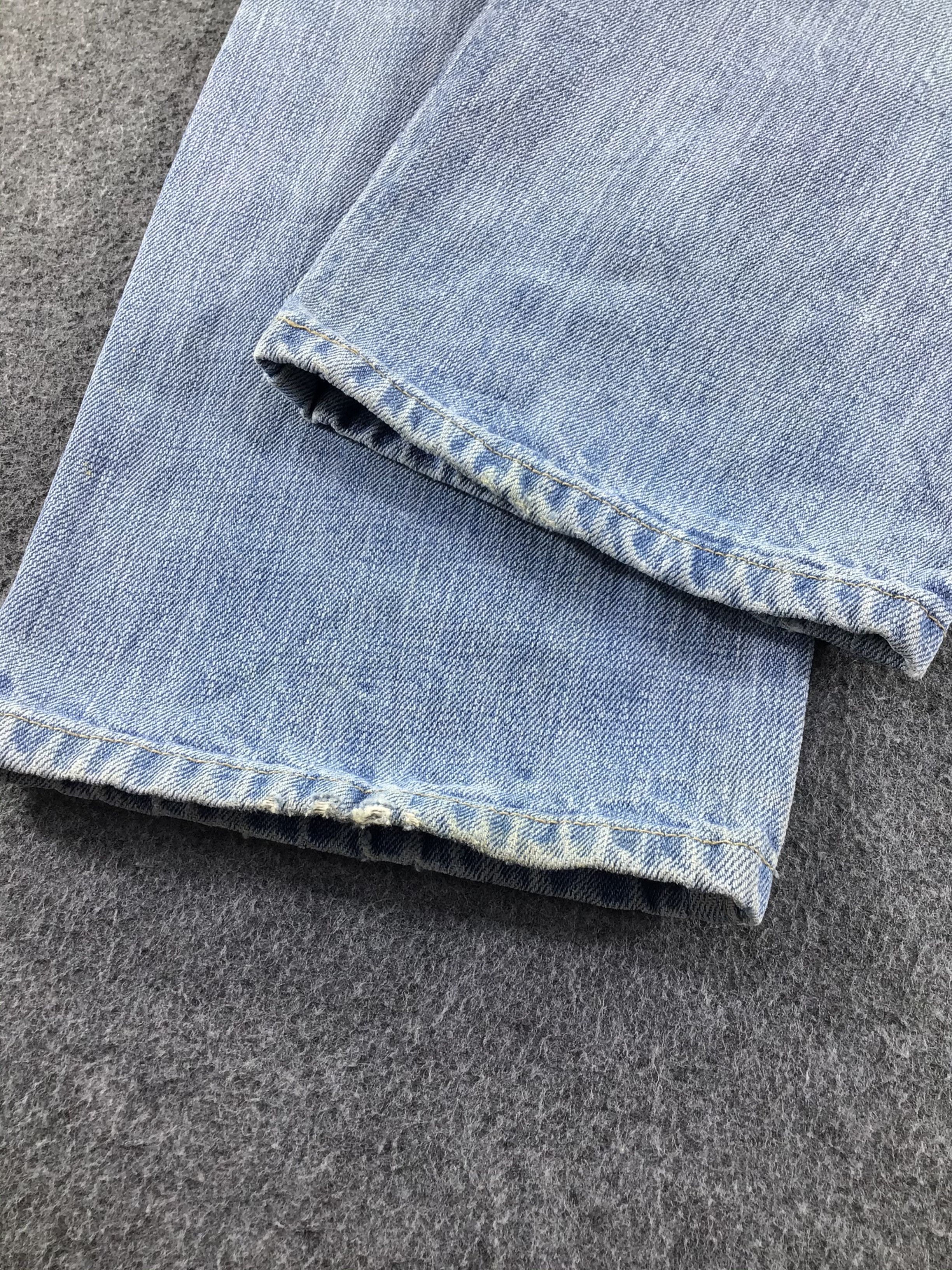 Levi's Levis 501 Jeans Faded Blue Denim -J318 Size US 33 - 6 Thumbnail