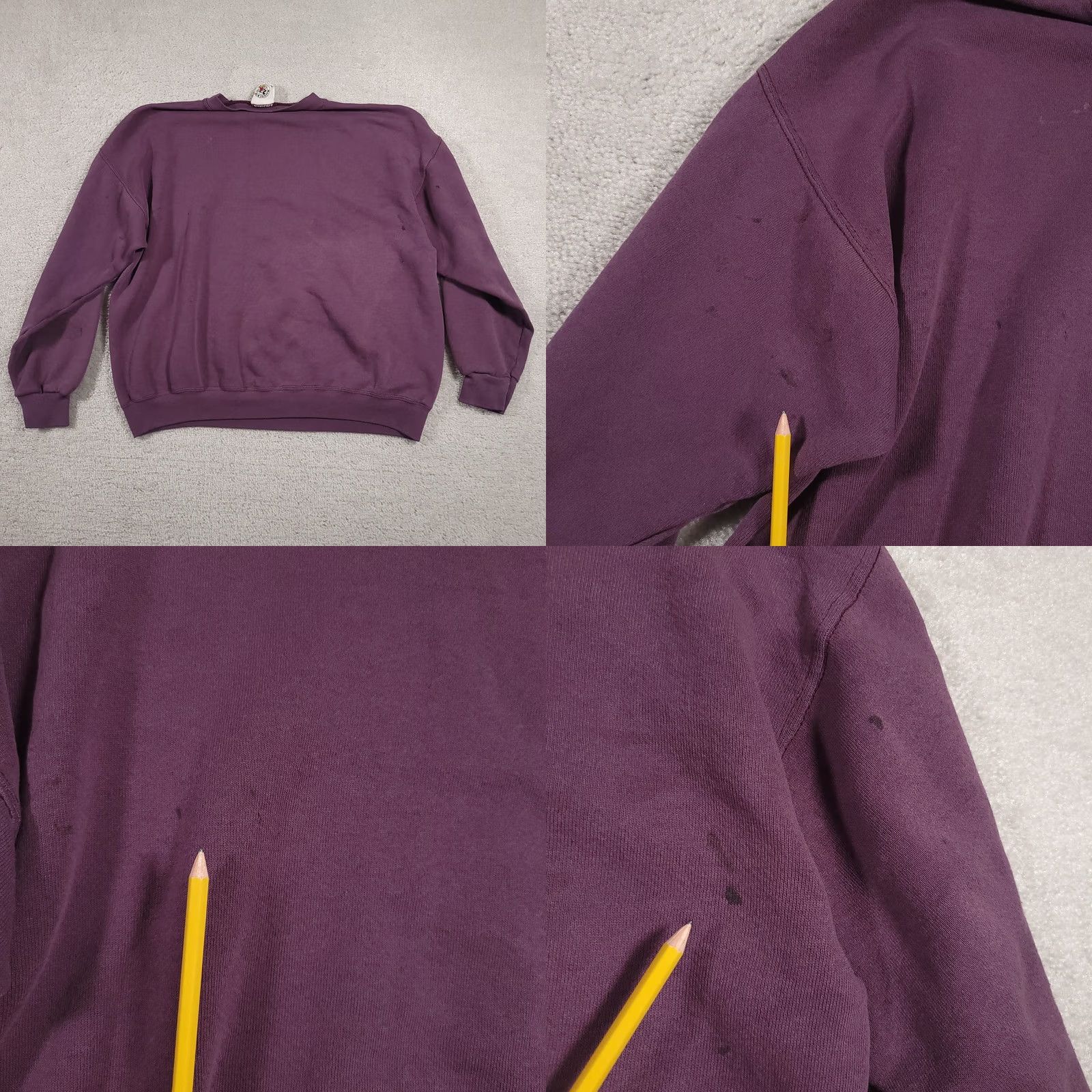 Mickey & Co. VINTAGE Mickey & Co Sweater Mens Large Purple Crewneck Embroidered Disney 90s Size US L / EU 52-54 / 3 - 10 Thumbnail