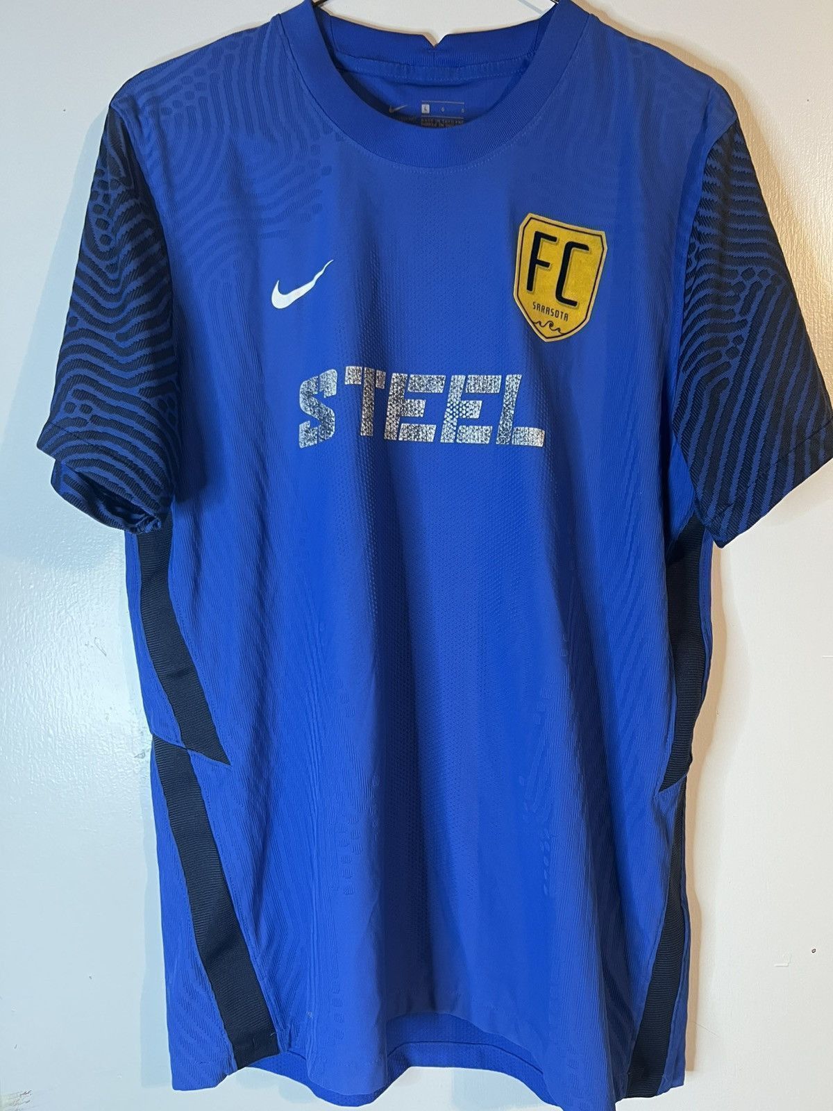 Nike Nike Steel Soccer Jersey Size US L / EU 52-54 / 3 - 1 Thumbnail