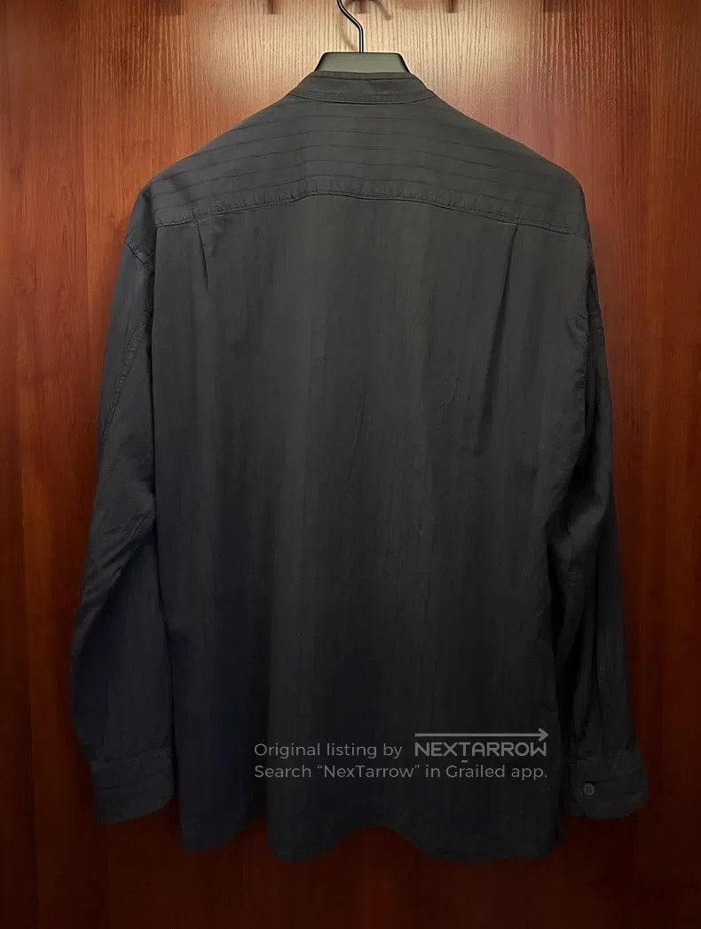 Issey Miyake Issey Miyake size:one size Striped Half-Collar Long Sleeve Size XXS / US 00 / IT 34 - 2 Thumbnail