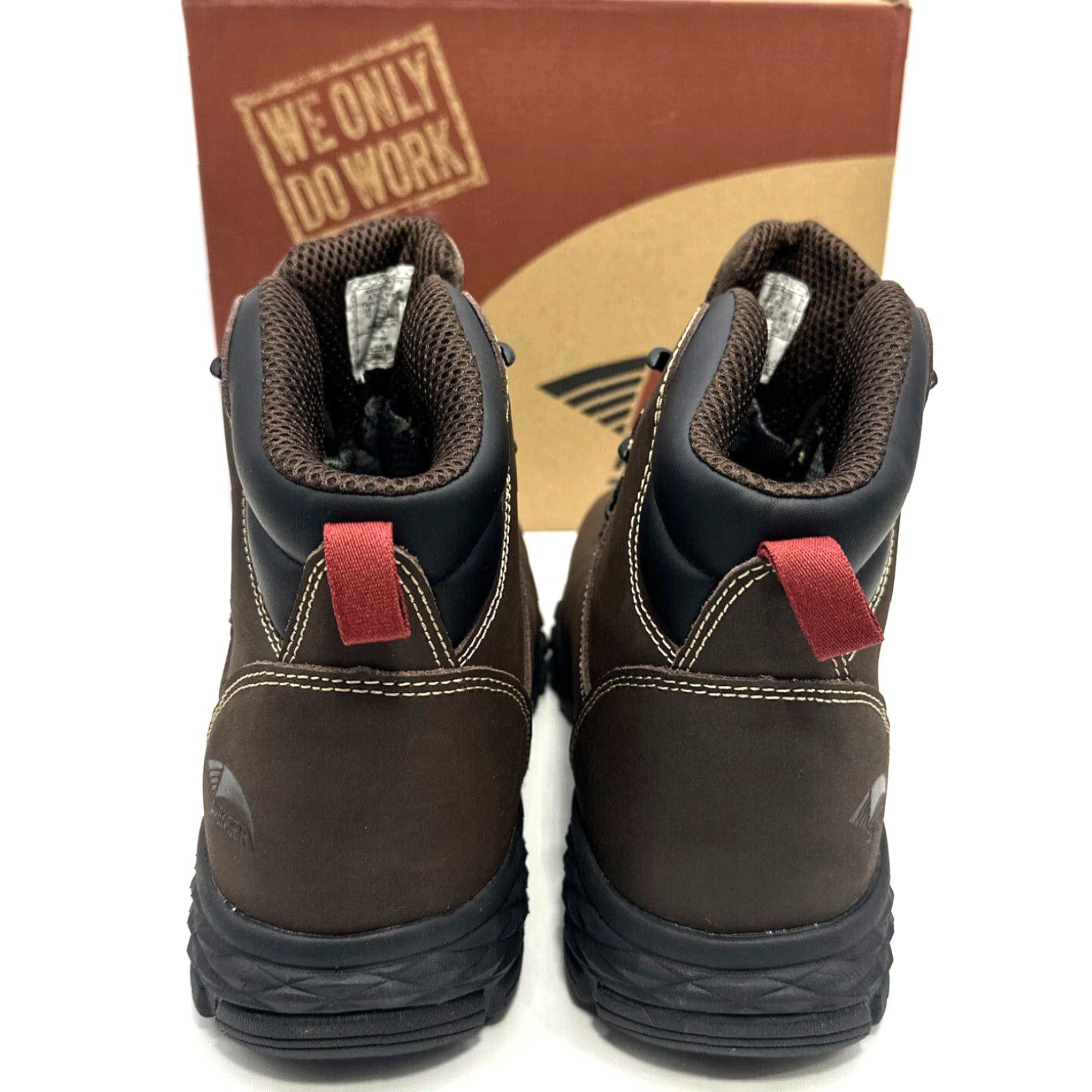 Vintage AVENGER Flight Mens Size 12 2E Aluminum Toe Work Boot A7420 Waterproof Leather Brown EE Casual Boots Size US 12 / EU 45 - 5 Thumbnail