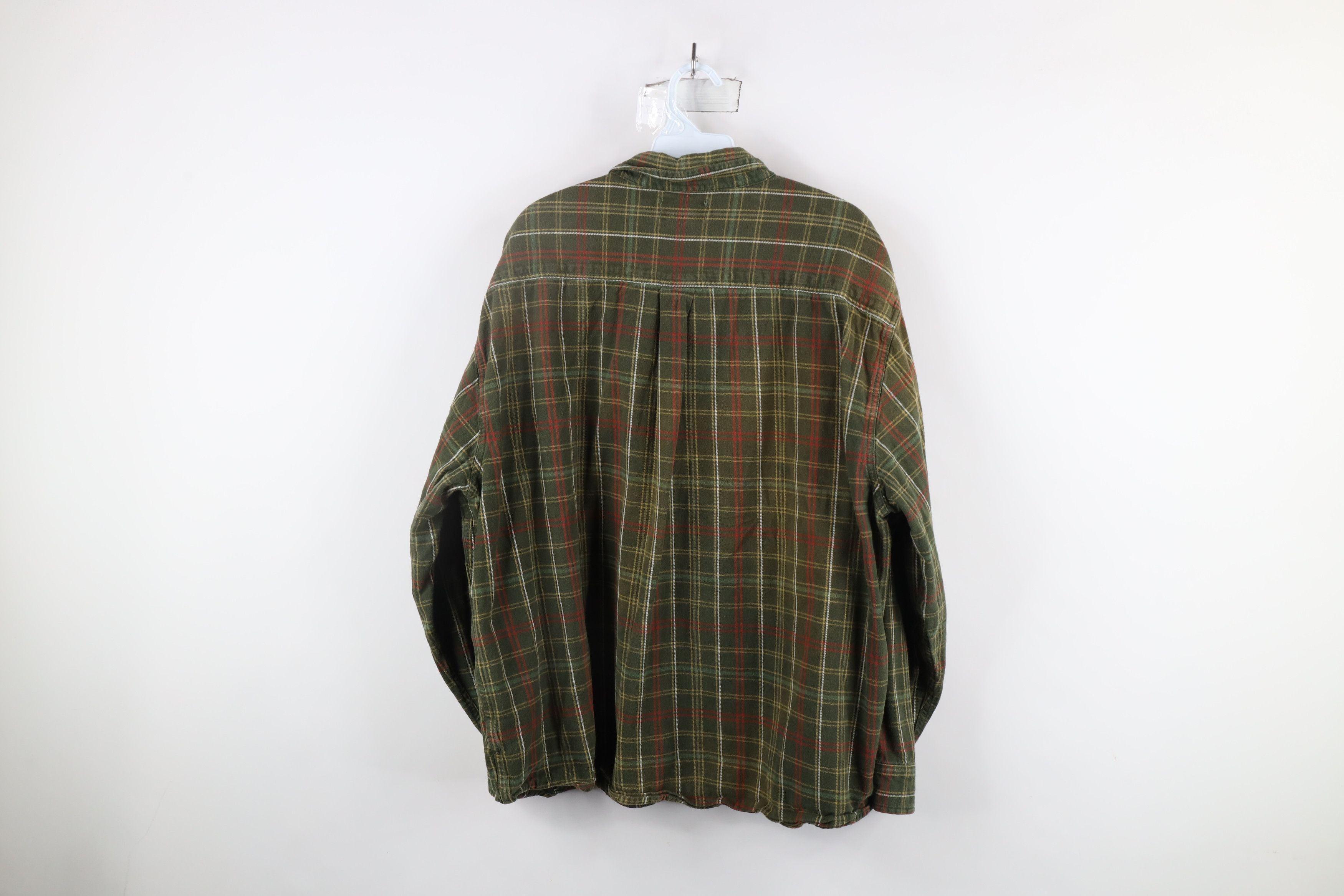 Vintage Vintage 90s Streetwear Flannel Collared Button Down Shirt Size US XXL / EU 58 / 5 - 6 Thumbnail