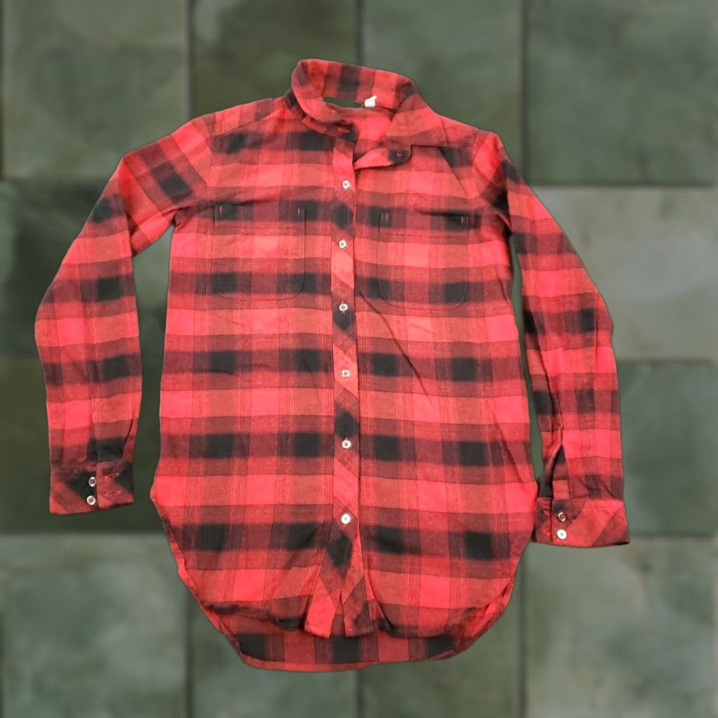 Athleta Womens Flannel Shirt Red Black Plaid Long Sleeve Athleta XXS 2XS Size XXS / US 00 / IT 34 - 1 Thumbnail