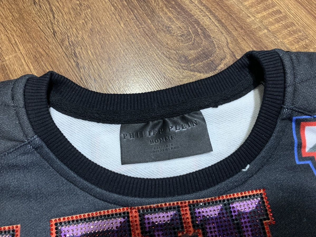Philipp Plein Philipp Plein basketball rhinestone printed sweatshirt Size US L / EU 52-54 / 3 - 11 Thumbnail