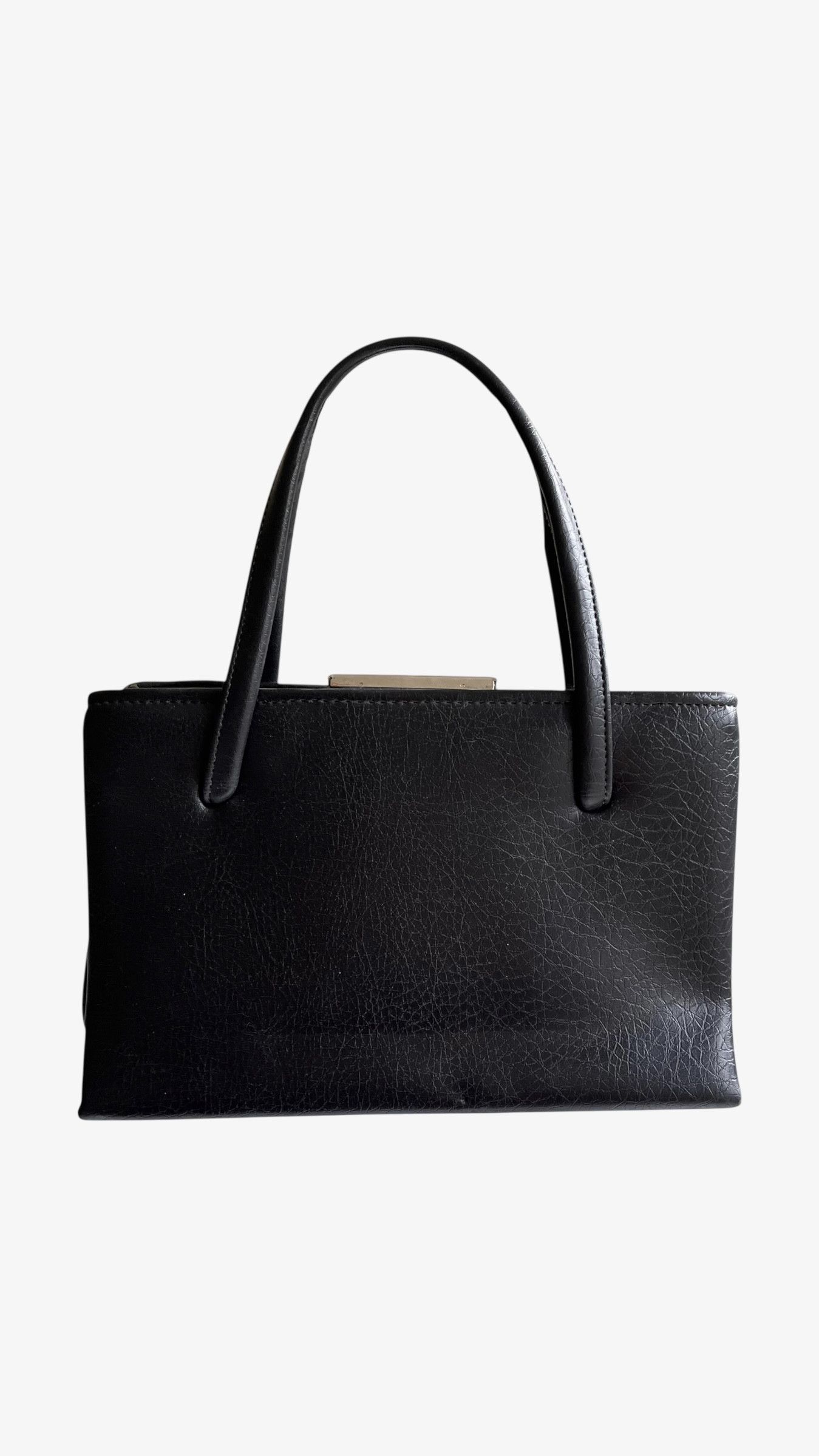 Other Vintage 1960s Black Pebbled Leather Shoulder Bag Size ONE SIZE - 1 Thumbnail