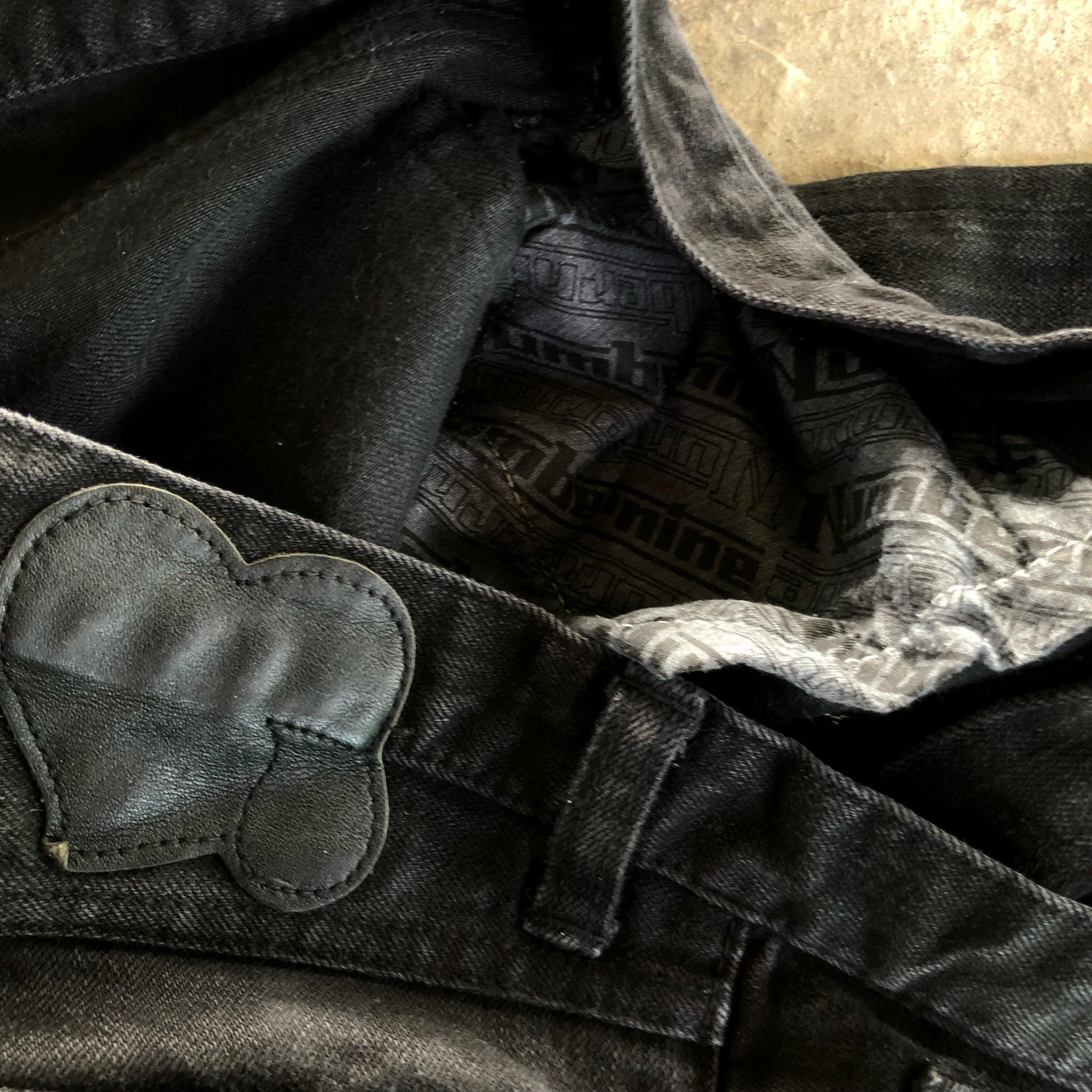 Number (N)ine SS 06 Number (N)ine Pain Black Jeans Size US 32 / EU 48 - 6 Thumbnail