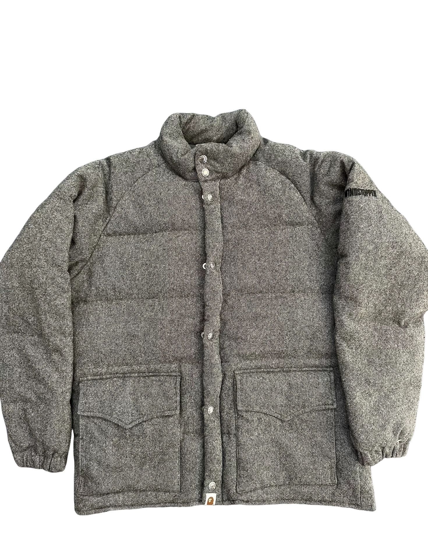 Bape A Bathing Ape Windstopper Tweed Down Jacket Size M Size US M / EU 48-50 / 2 - 1 Thumbnail