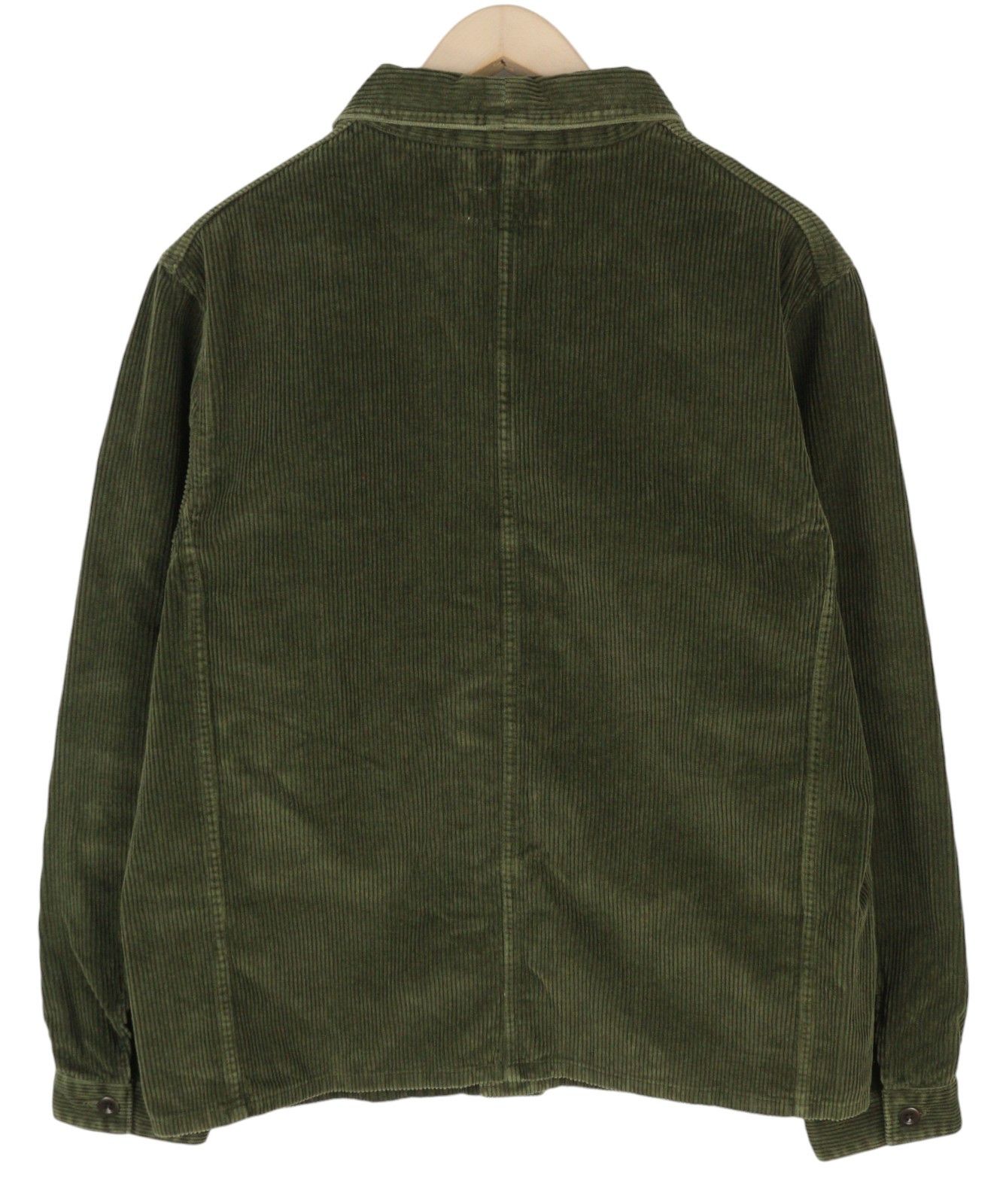 Ralph Lauren M Green Corduroy Button-Up Patch Pockets Logo 86987 Size US M / EU 48-50 / 2 - 2 Thumbnail