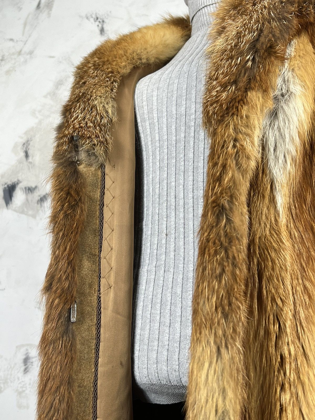 Vintage Vintage Fox Fur Coat Size L - XL Size XL / US 12-14 / IT 48-50 - 7 Thumbnail