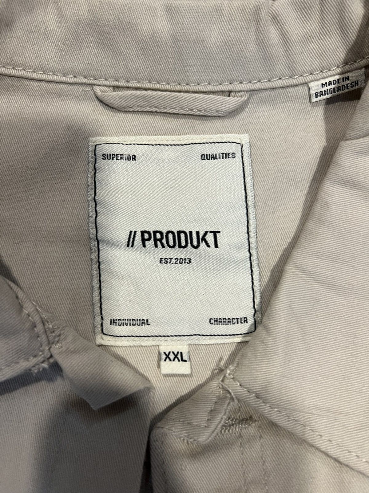 Other Produkt Cream button up overshirt Size US XXL / EU 58 / 5 - 3 Thumbnail