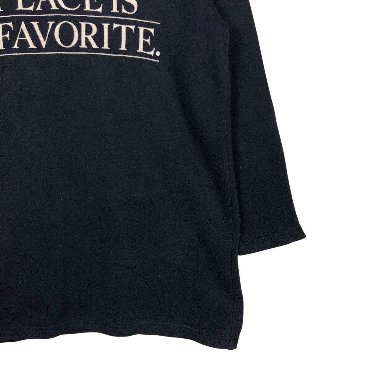 Japanese Brand 📌A Quite Place Is Favorite Hoodie Big Logo Design Size US M / EU 48-50 / 2 - 6 Thumbnail