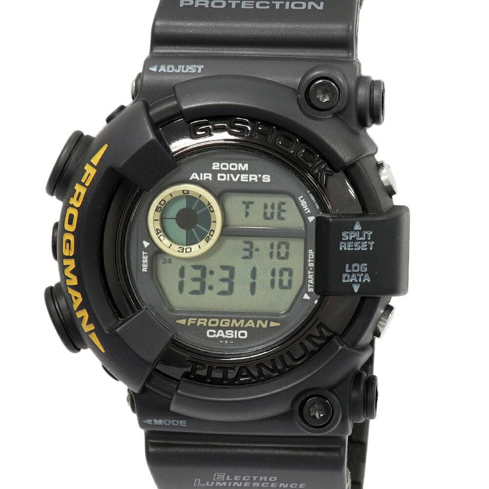 Other Other CASIO G-SHOCK FROGMAN Resin Titanium Watch Metal Quartz DW-8200BM-1T DUTY FREE for USA Size ONE SIZE - 1 Thumbnail