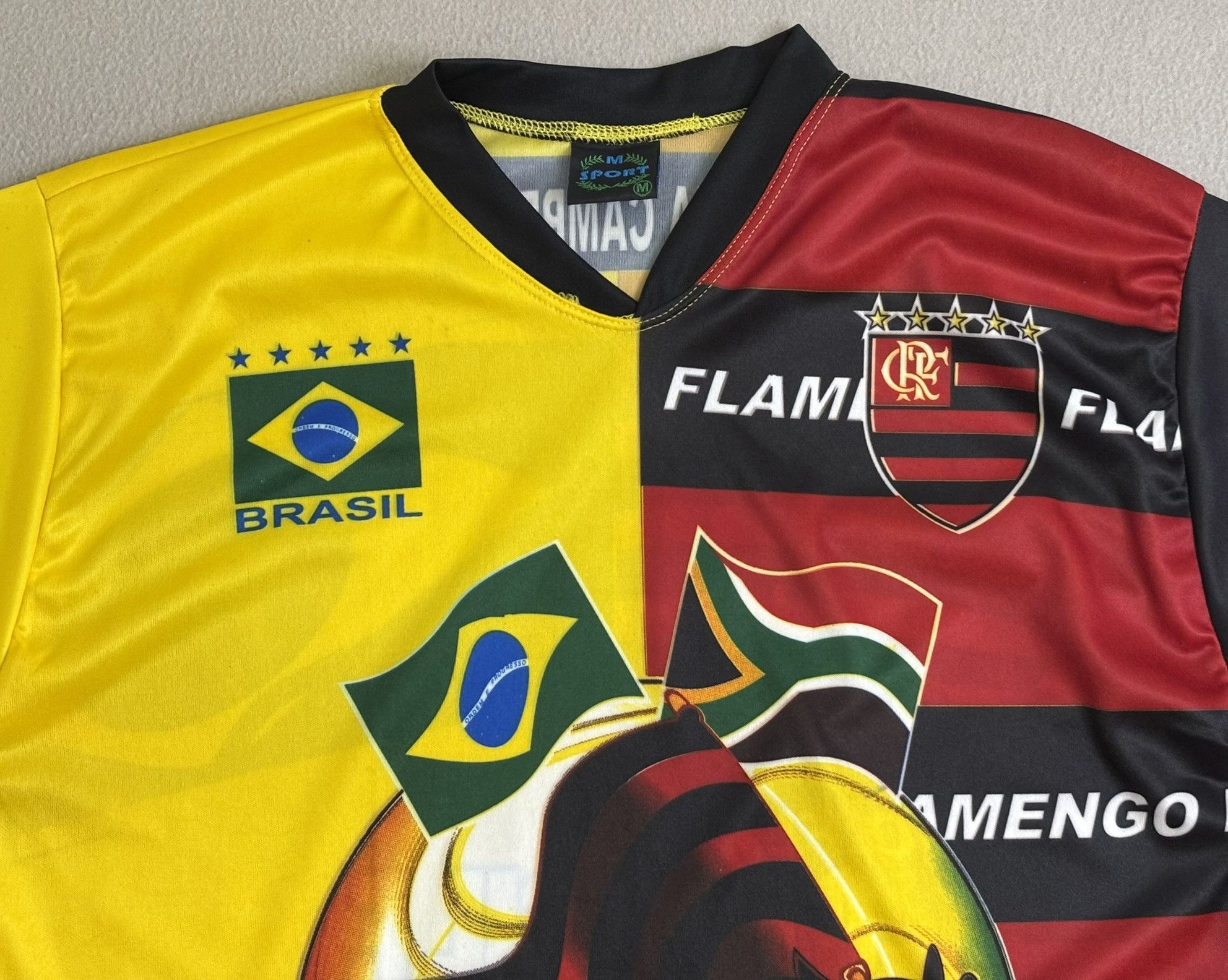 Vintage CR Flamengo Brazil Football Jersey Size M Size US M / EU 48-50 / 2 - 7 Thumbnail