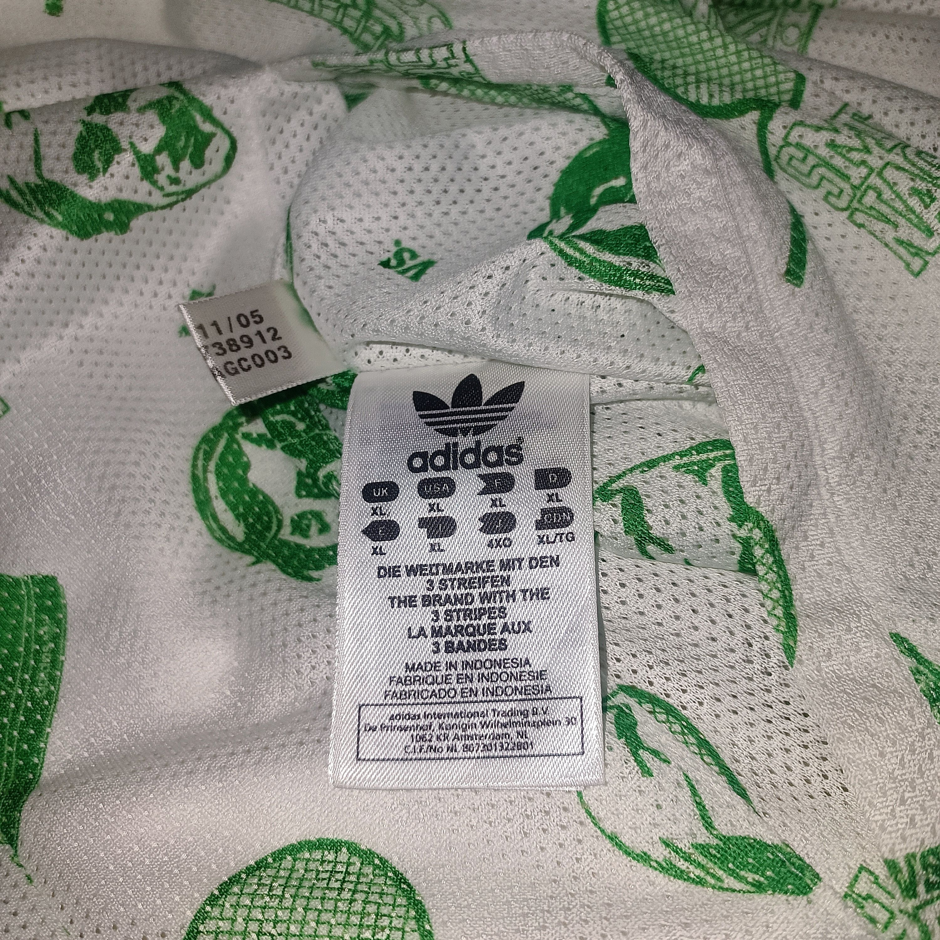 Adidas Adidas Stansmith AOP Reversible Tracksuit Jacket Size US XL / EU 56 / 4 - 9 Thumbnail
