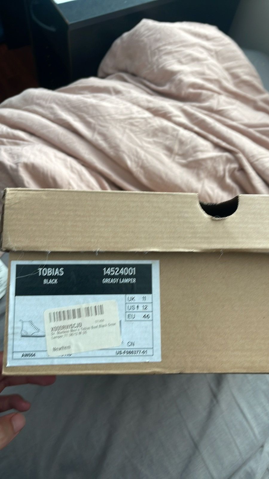 Dr. Martens Dr Martens Tobias Black Size US 12 / EU 45 - 4 Thumbnail
