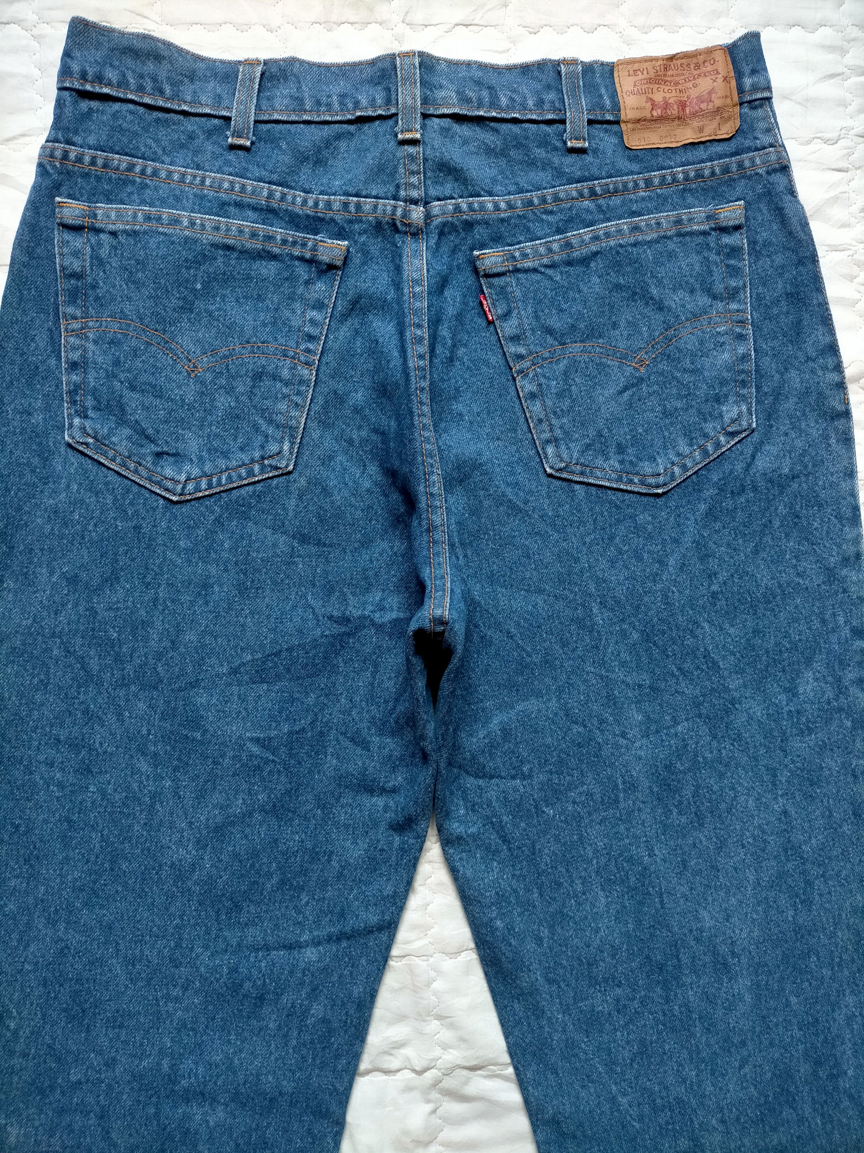 Levi's Vintage 80s Levis 510 usa denim pants Size US 34 / EU 50 - 3 Thumbnail