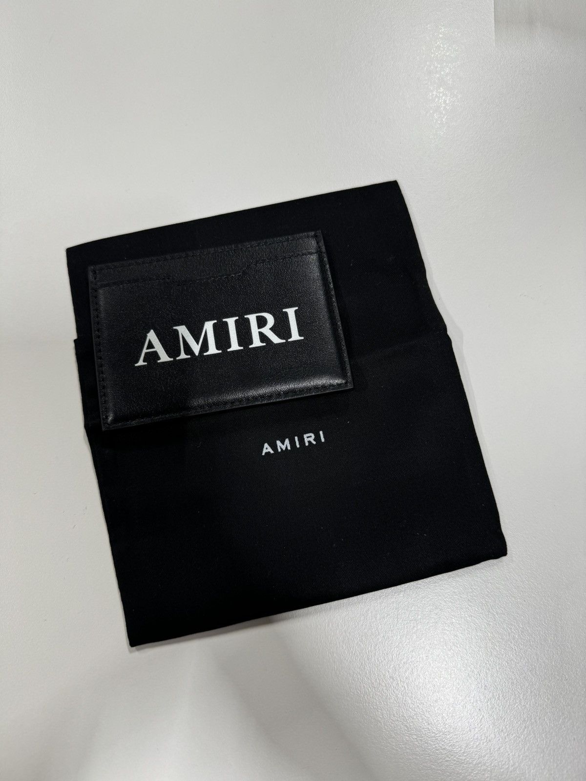 Amiri Amiri Leather Card Holder Wallet NEW Size ONE SIZE - 1 Thumbnail