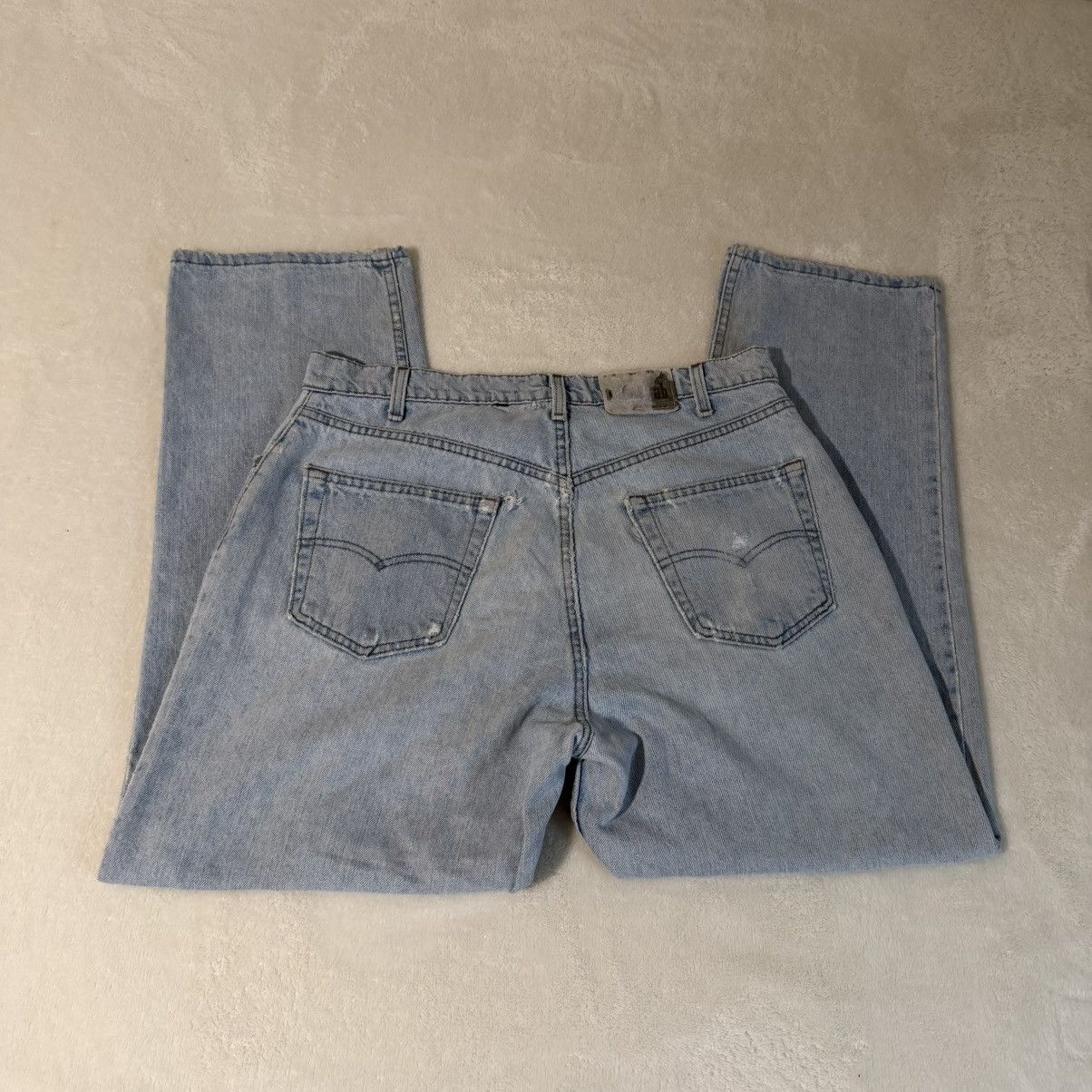 Levi's Vintage Levi’s Silver Tab Loose Distressed Jeans Blue Size US 36 / EU 52 - 3 Thumbnail