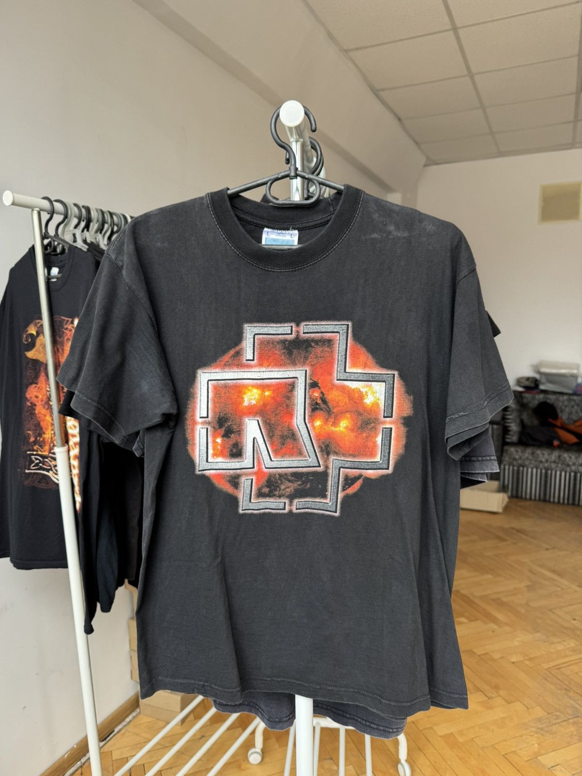 Band Tees Vintage Rammstein T-shirt Size US L / EU 52-54 / 3 - 1 Thumbnail