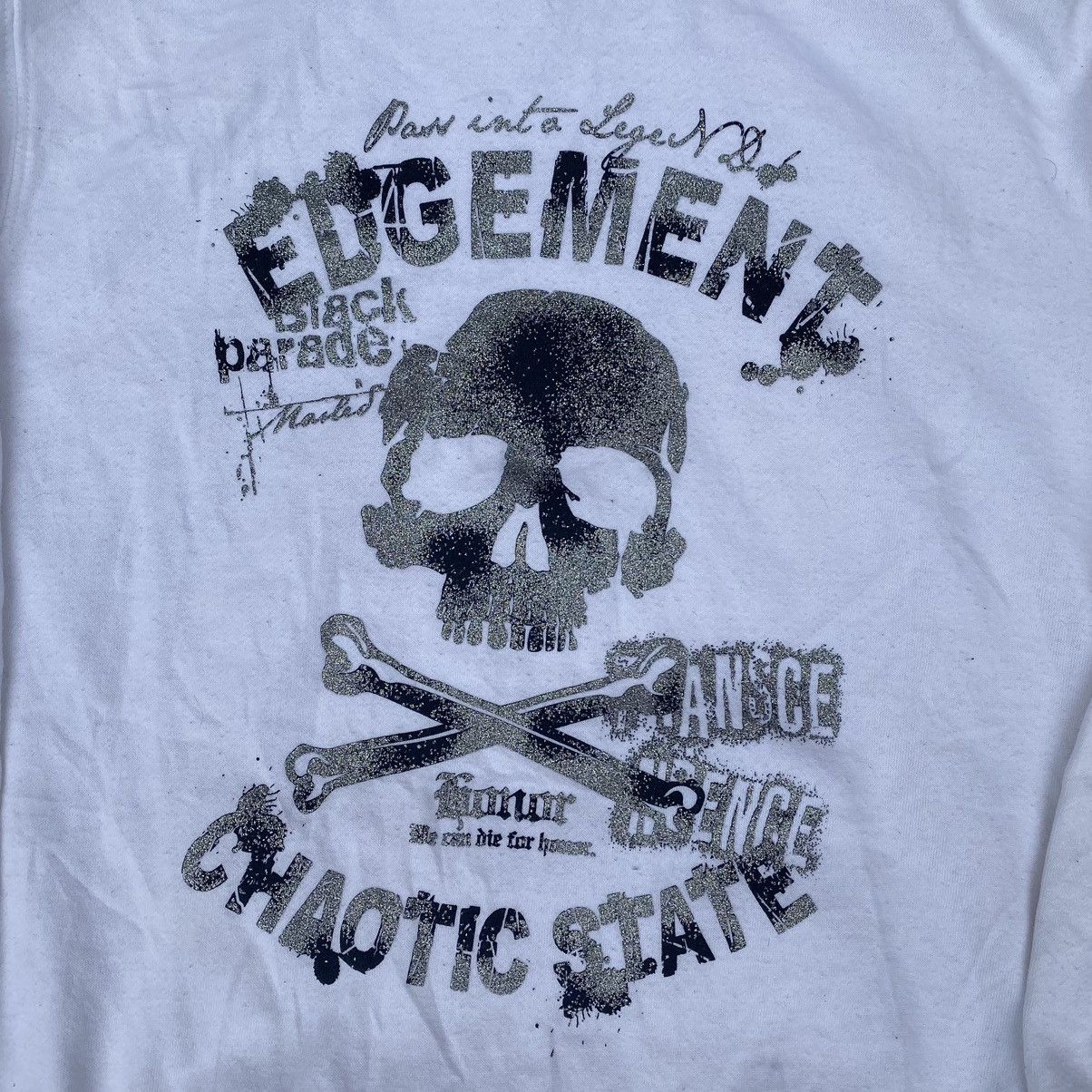 Seditionaries × Vintage Vintage Edgement Chaotic State Punk Hoodies Sweatshirt. #E4 Size US L / EU 52-54 / 3 - 5 Thumbnail