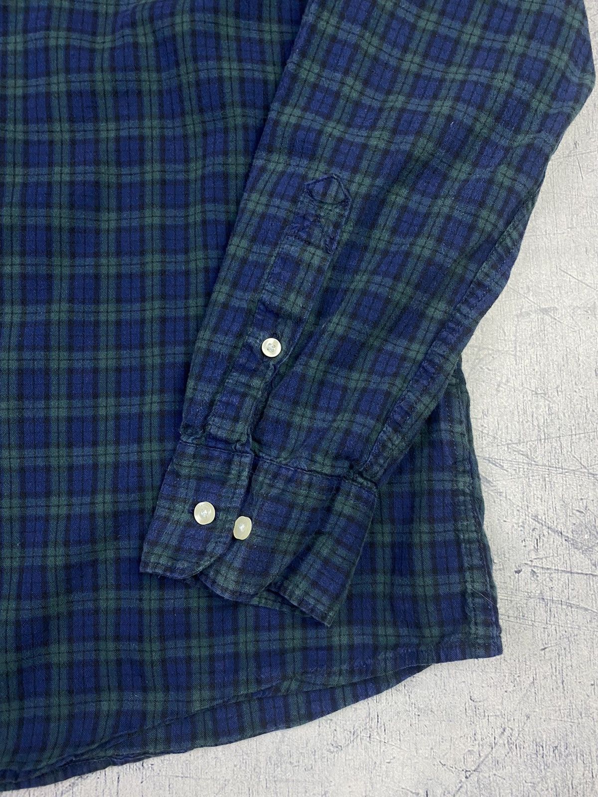 Barbour Barbour Checkered Designer Long Sleeve Button Up Shirt Size US L / EU 52-54 / 3 - 5 Thumbnail