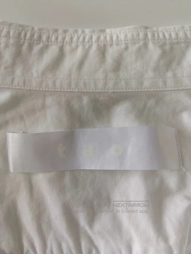 Comme des Garcons Tao Comme Des Garçons White Asymmetric Shirt . Size US S / EU 44-46 / 1 - 6 Thumbnail