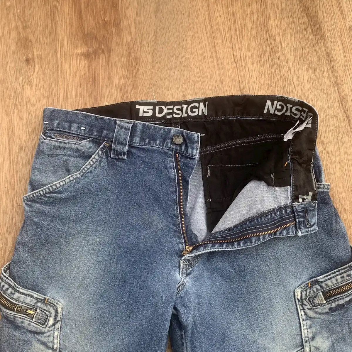 Japanese Brand DOUBLE KNEE JEANS JAPANESE TROUSERS BIKERS DENIM NICE PANTS Size US 30 / EU 46 - 12 Thumbnail