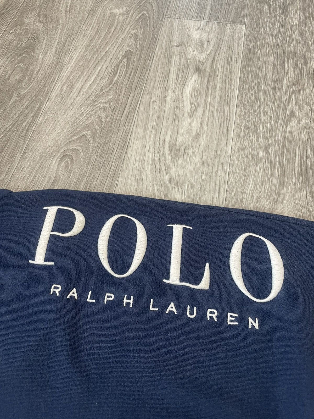Polo Ralph Lauren Vintage Polo Ralph Lauren Big Embroidered Logo Sweatpants Size US 36 / EU 52 - 4 Thumbnail