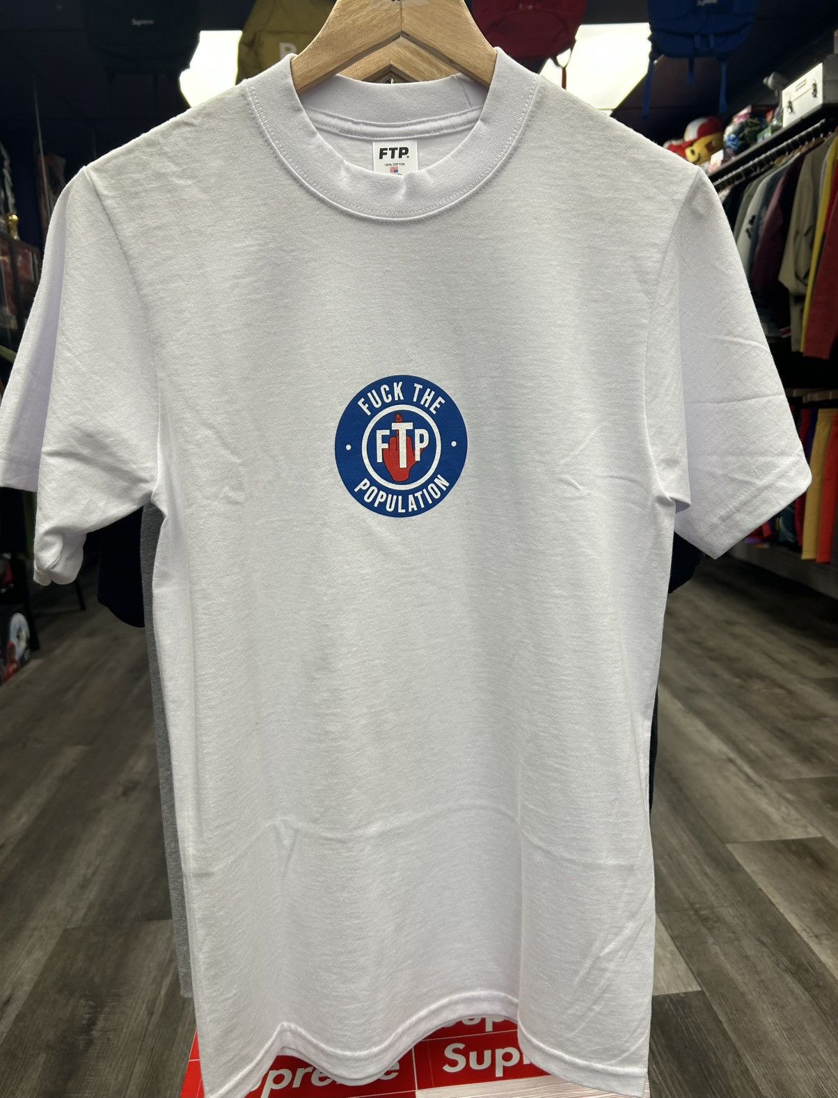 Fuck The Population FTP TEE Size US S / EU 44-46 / 1 - 1 Thumbnail