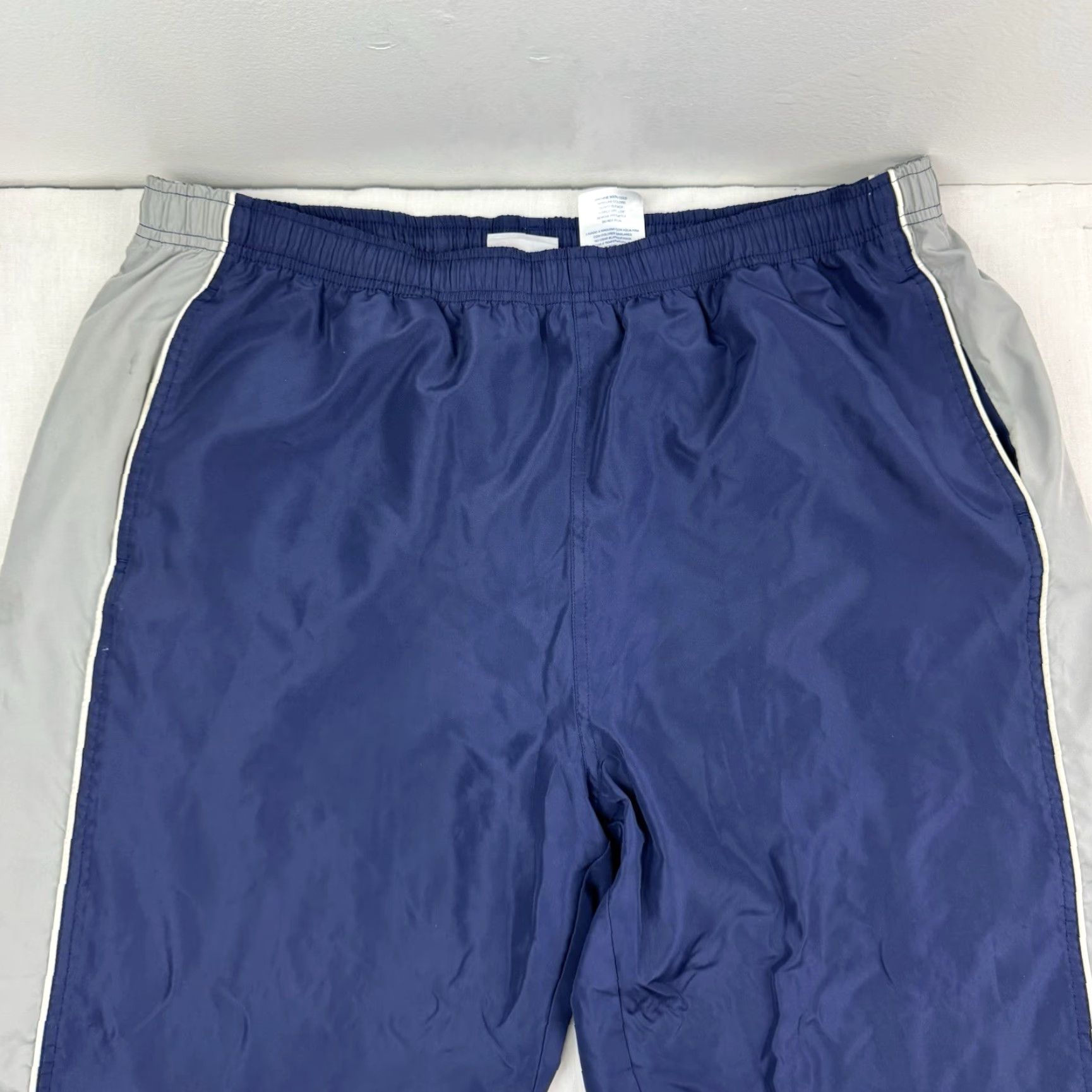 Reebok VINTAGE Reebok Track Pants Men 2XL Athletic Baggy Blue Y2K Hipster Skills Size US 39 - 4 Thumbnail