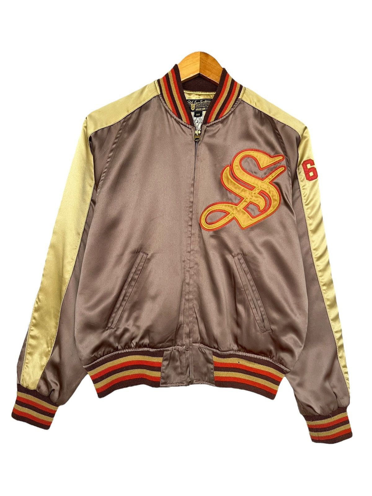 Sugar Cane Vintage S St John Sugar Canes Toyo Enterprise Bomber Jacket Size US S / EU 44-46 / 1 - 3 Thumbnail