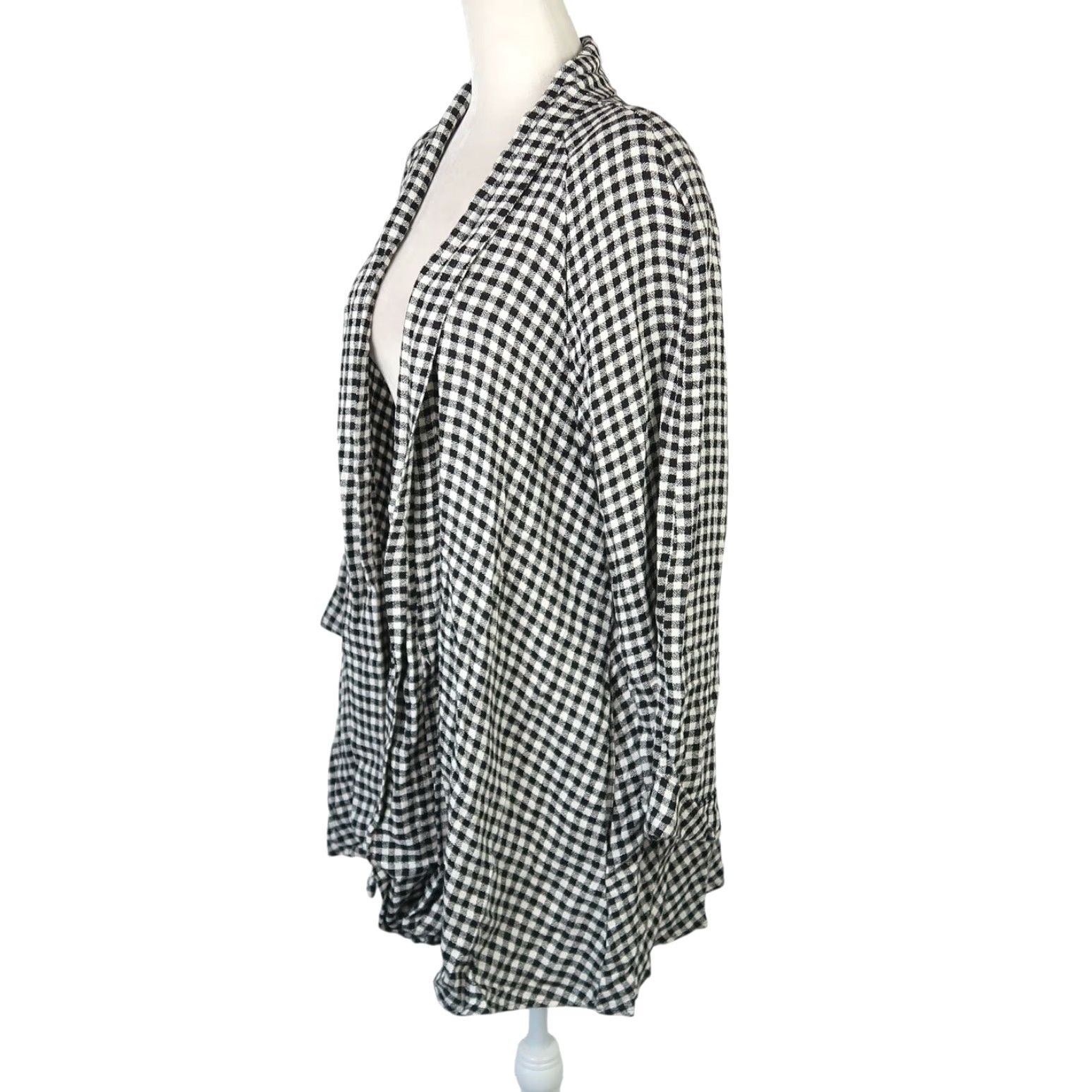 Vintage VINTAGE Rampage Blazer Jacket Check Gingham Swing Cotton 9 Women Mens Womens 90s 80s Casual Workwear Size M / US 6-8 / IT 42-44 - 3 Thumbnail