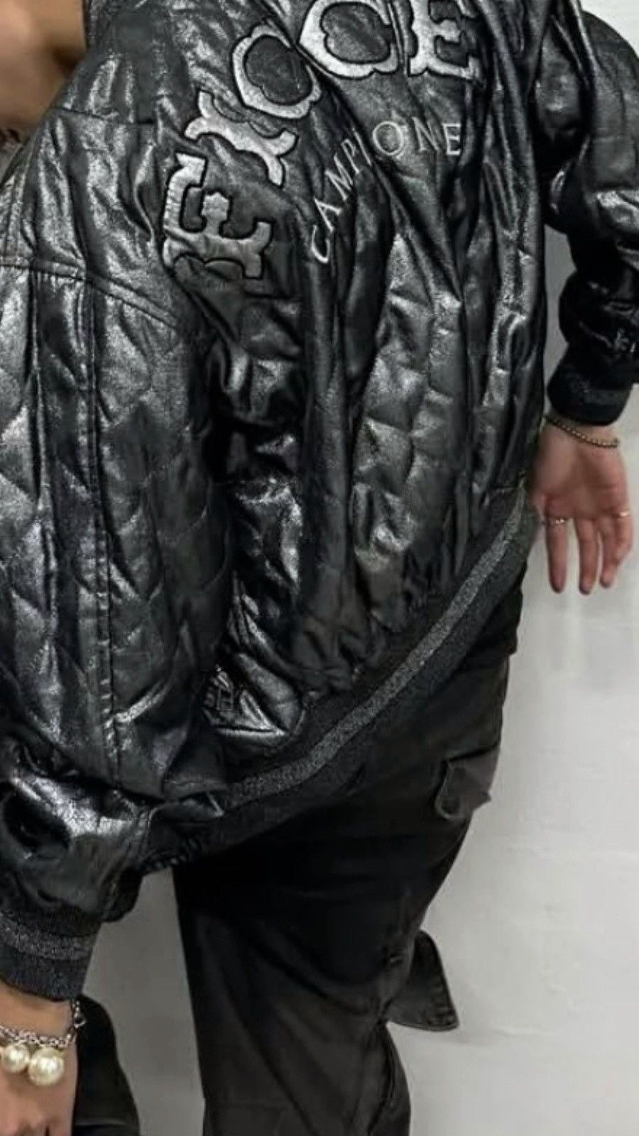 Yoshiyuki Konishi FICCE by Yoshiyuki Konishi Glitter Bomber Jacket Size US M / EU 48-50 / 2 - 10 Thumbnail