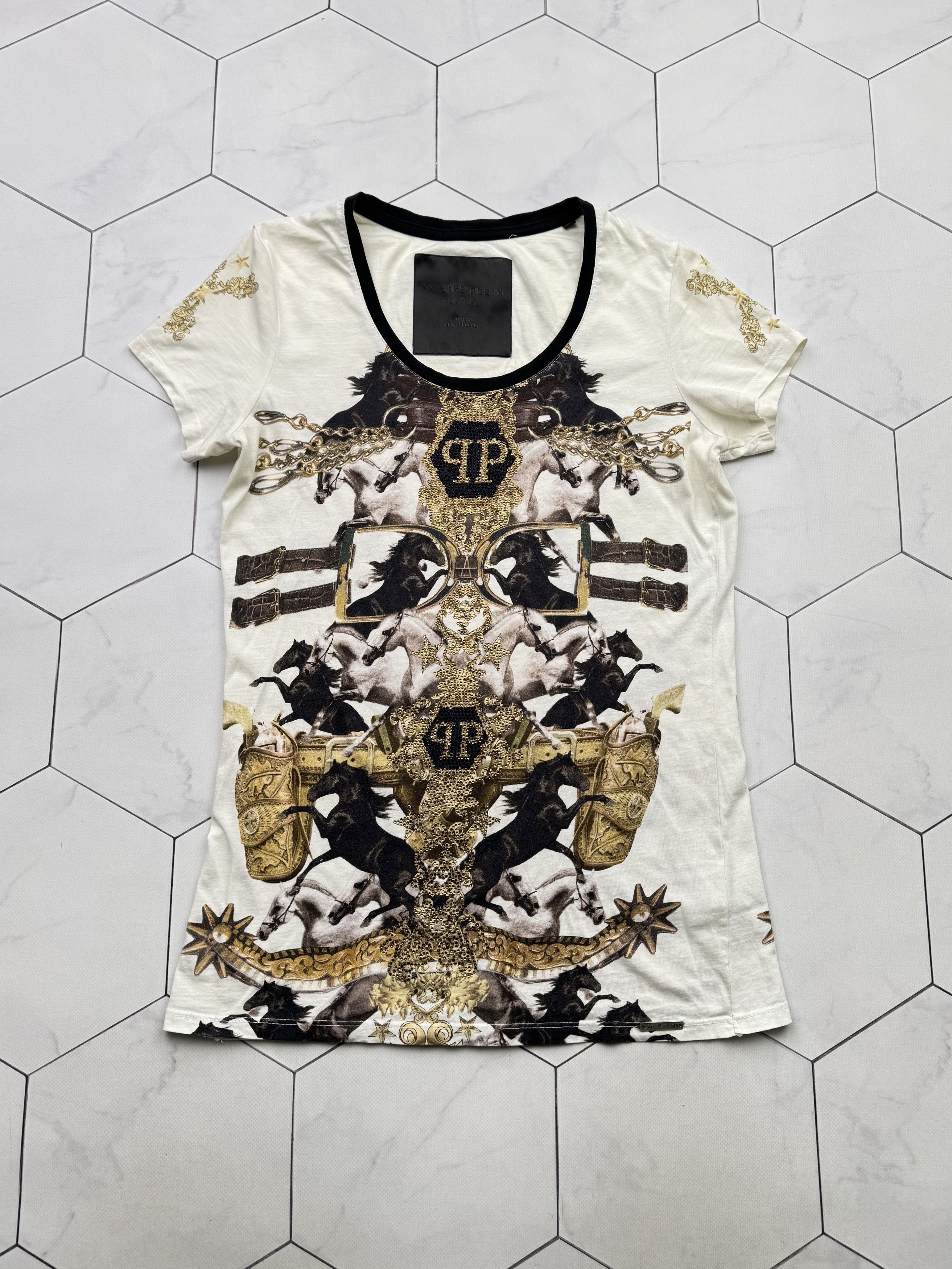 Philipp Plein Philipp Plein T-Shirt (B58) Size M / US 6-8 / IT 42-44 - 1 Thumbnail