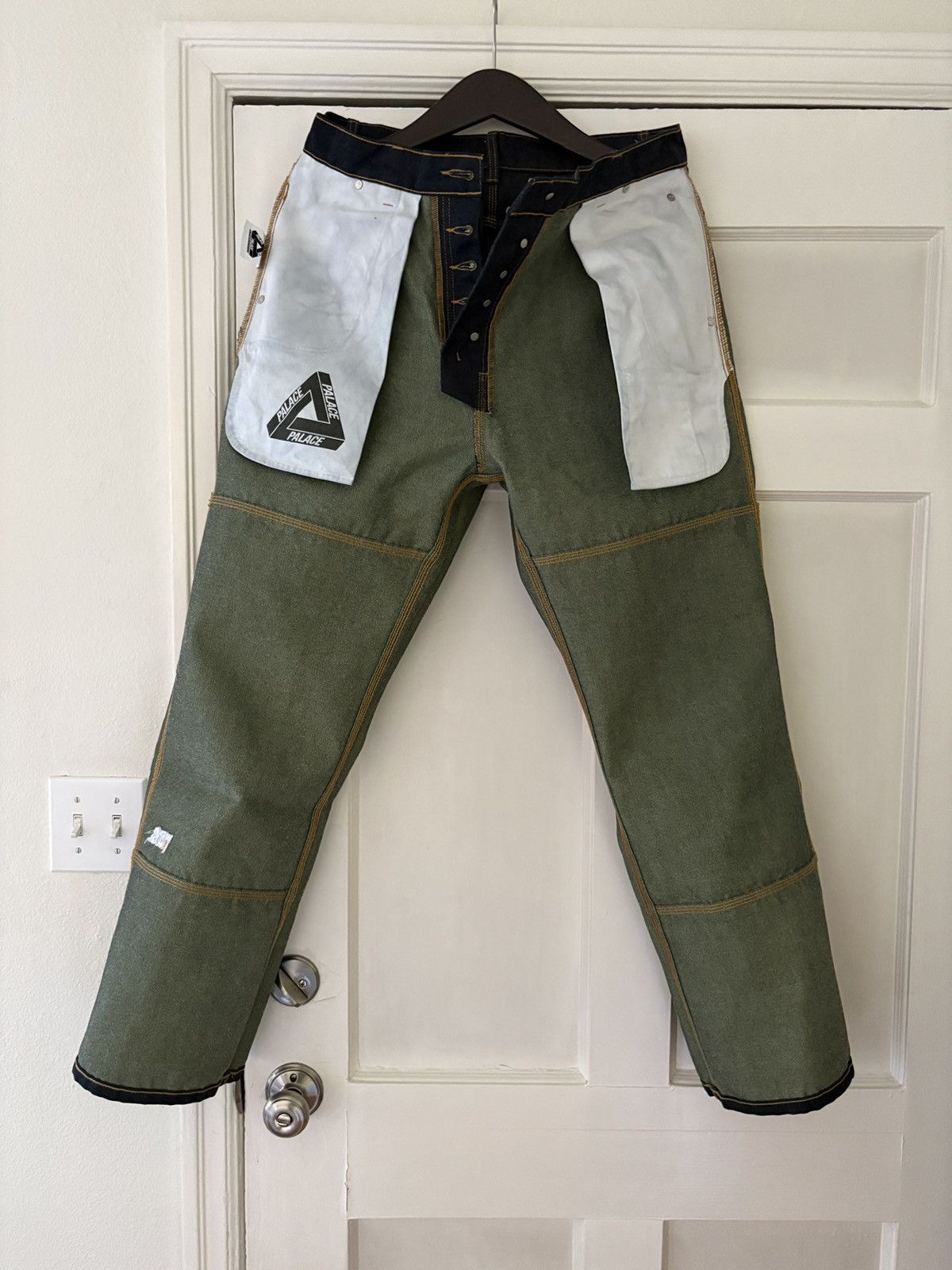 Palace Kevlar Double Panel Indigo Jeans Size US 32 / EU 48 - 8 Thumbnail