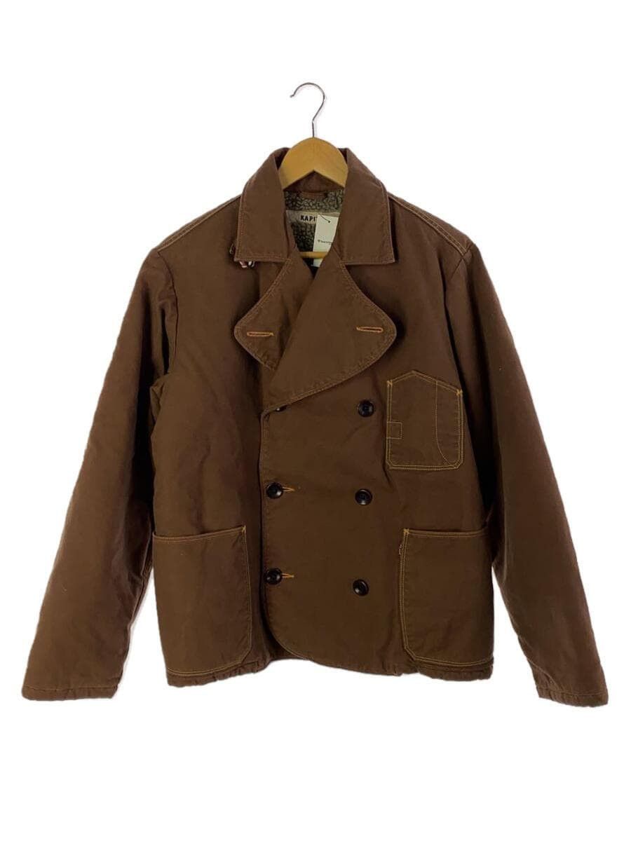 image of Kapital Contrast Stitch Jacket in Brown, Men's (Size Medium)