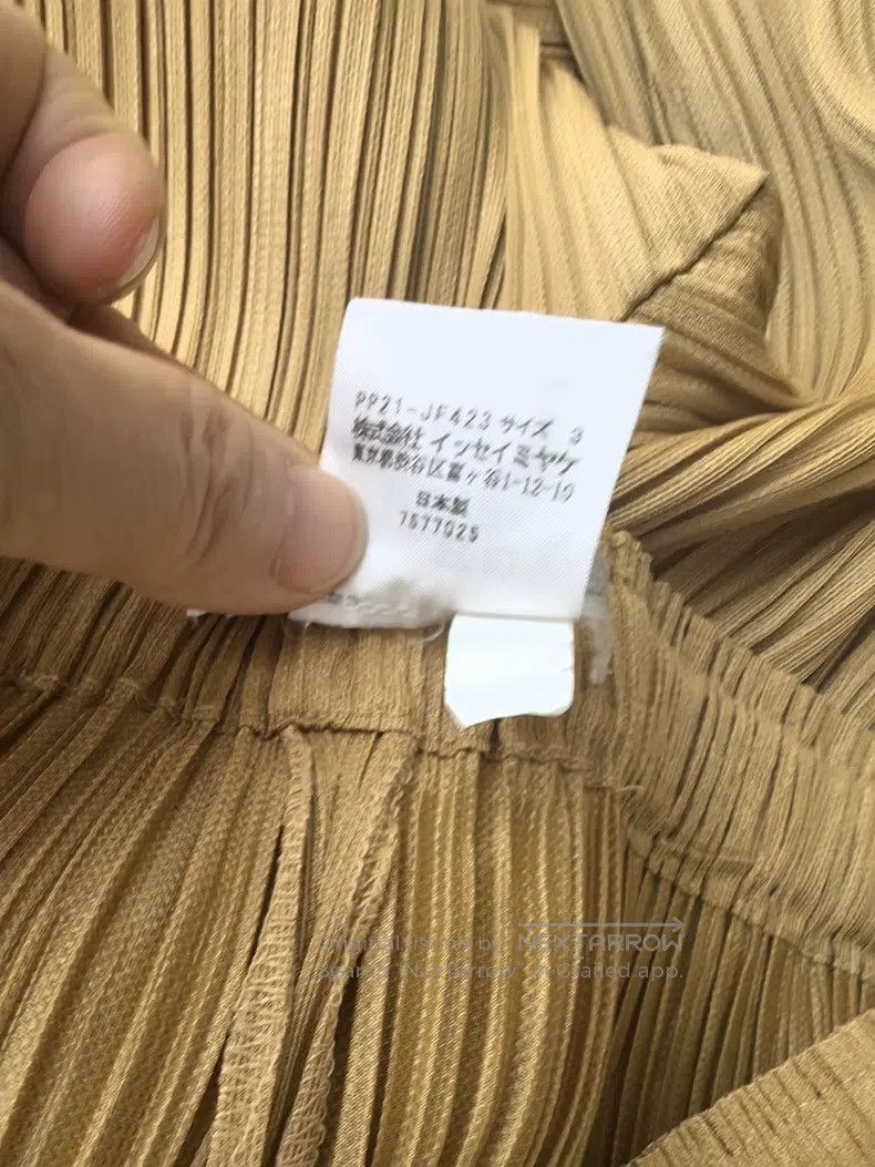 Issey Miyake Issey Miyake size:3 Pleated Skinny Pants Size 22" - 4 Thumbnail