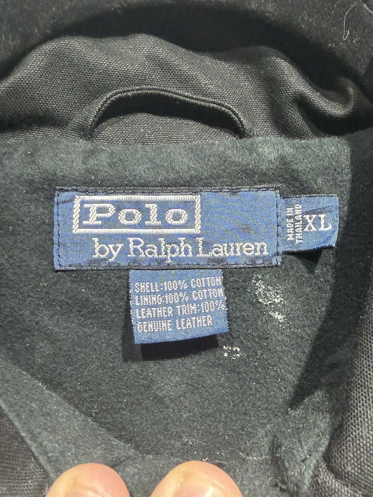 Polo Ralph Lauren Polo Ralph Lauren Hunting leather jacket Size US XL / EU 56 / 4 - 3 Thumbnail