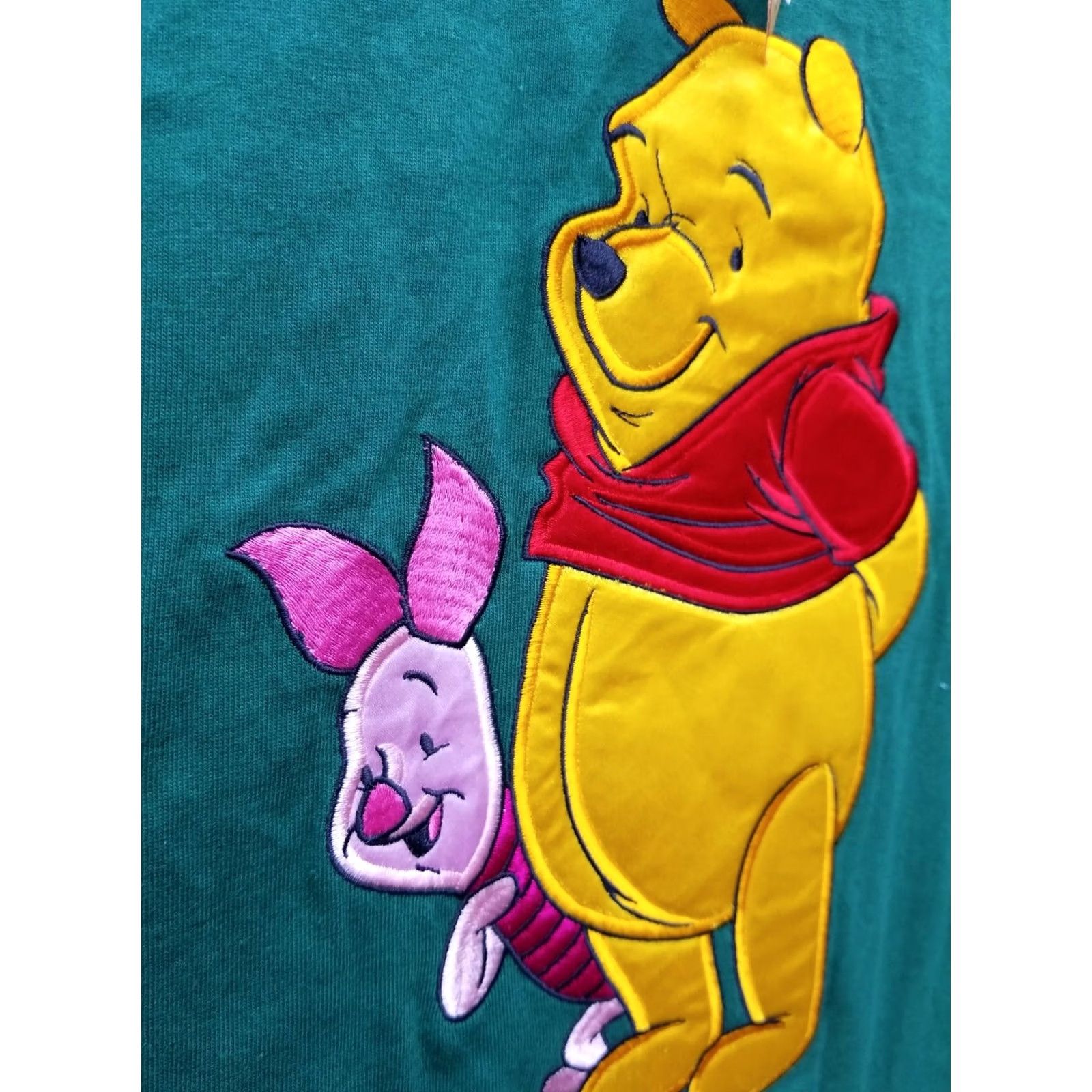 Disney VINTAGE Disney Shirt Mens XL 90s Men Winnie The Pooh Store Embroidered Size US XL / EU 56 / 4 - 2 Thumbnail