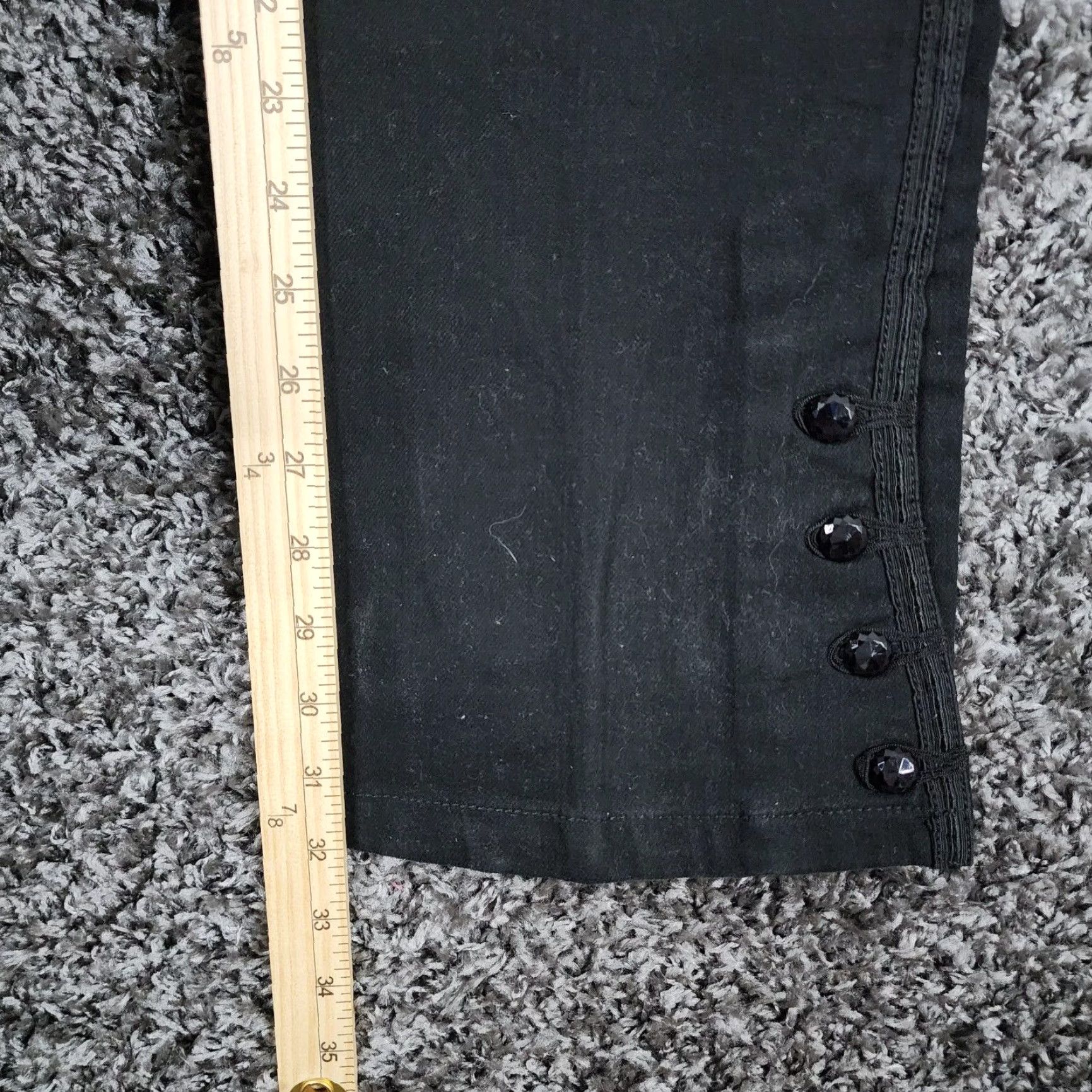 Ralph Lauren LAUREN RALPH LAUREN Bootcut Jeans Womens Size 8 Black Regular Size 30" / US 8 / IT 44 - 5 Thumbnail