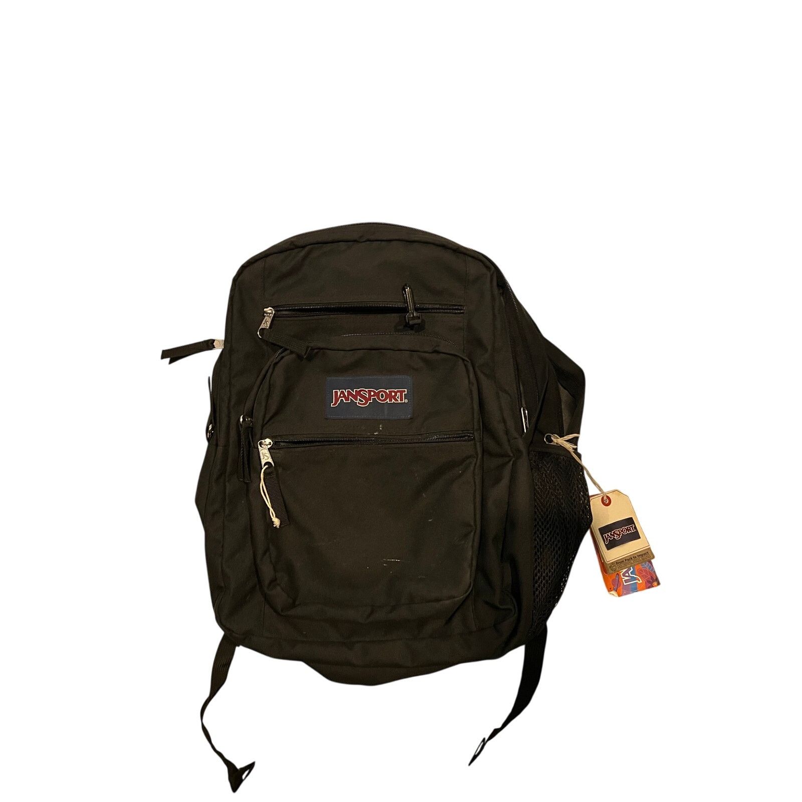 Jansport JanSport Big Student 3 Section Black Backpack Size 30 - 1 Thumbnail