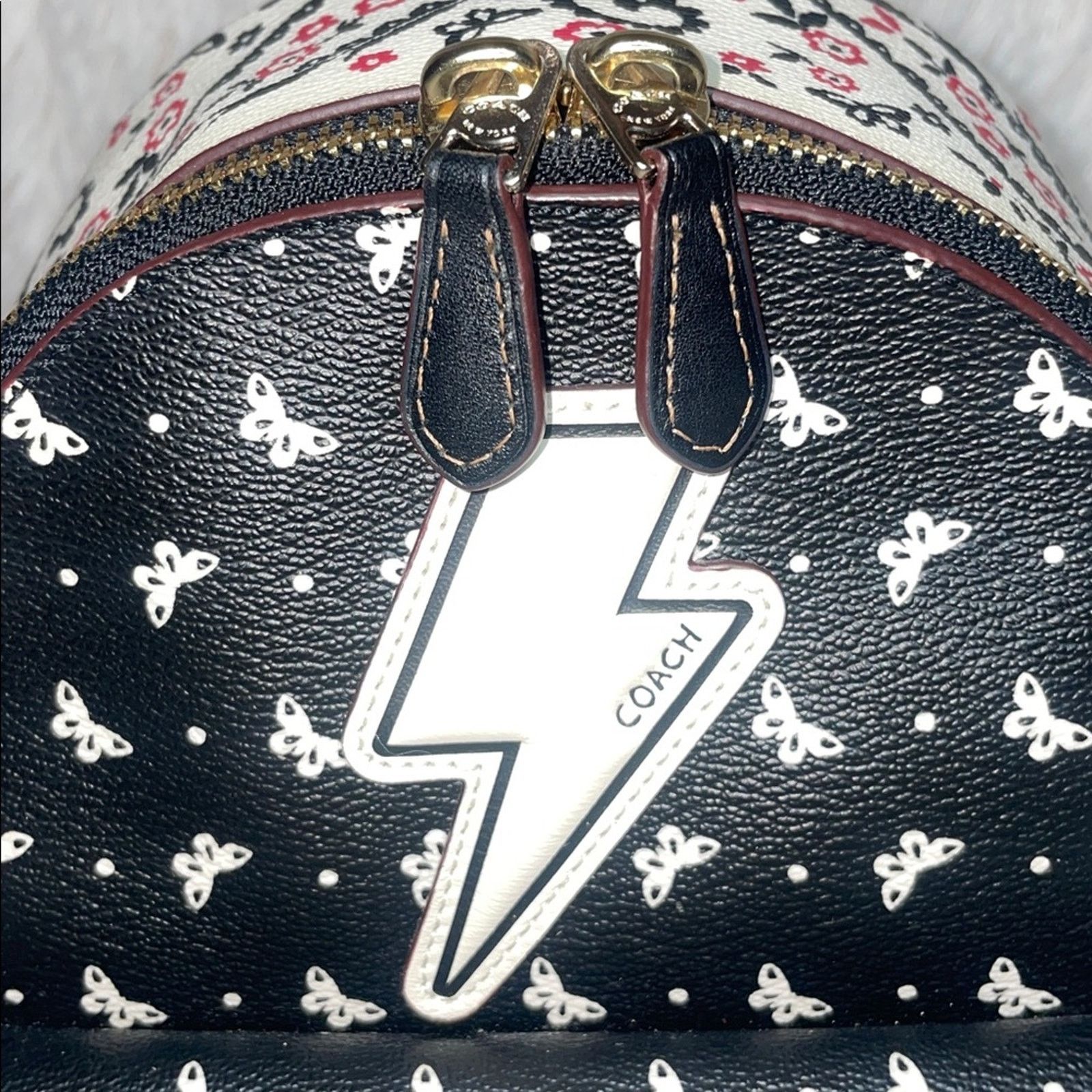 Coach Coach Mini Charlie Butterfly Print Backpack Size ONE SIZE - 4 Thumbnail